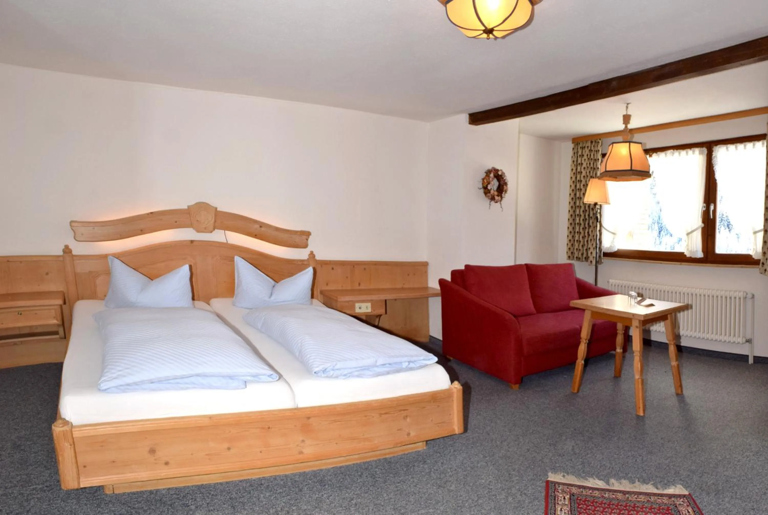 Bedroom, Bed in Der Berghof