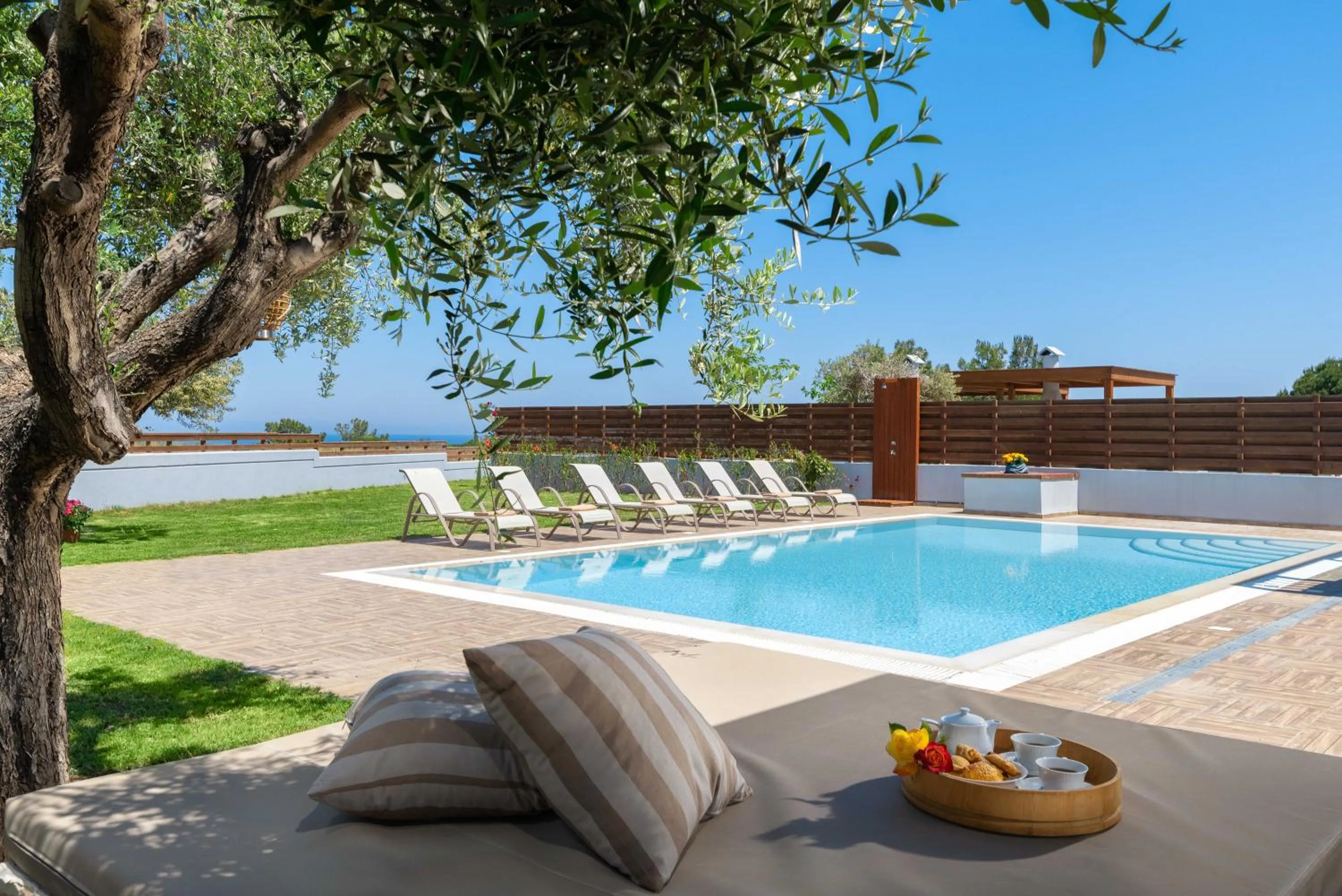 Swimming pool in Sperveri Enalio Villas