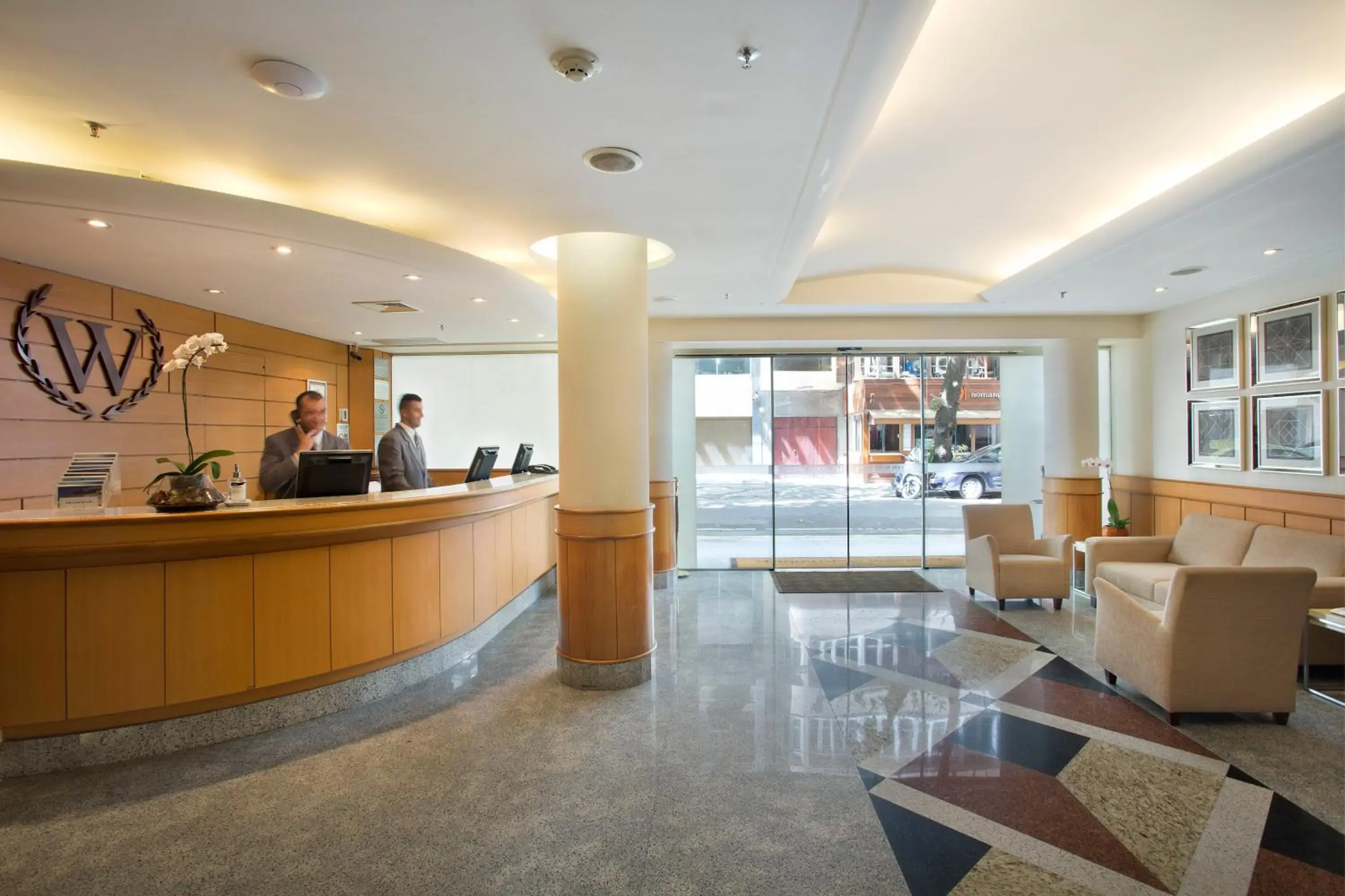 Lobby or reception in Windsor Martinique Copacabana Lobby or reception in Windsor Martinique Copacabana