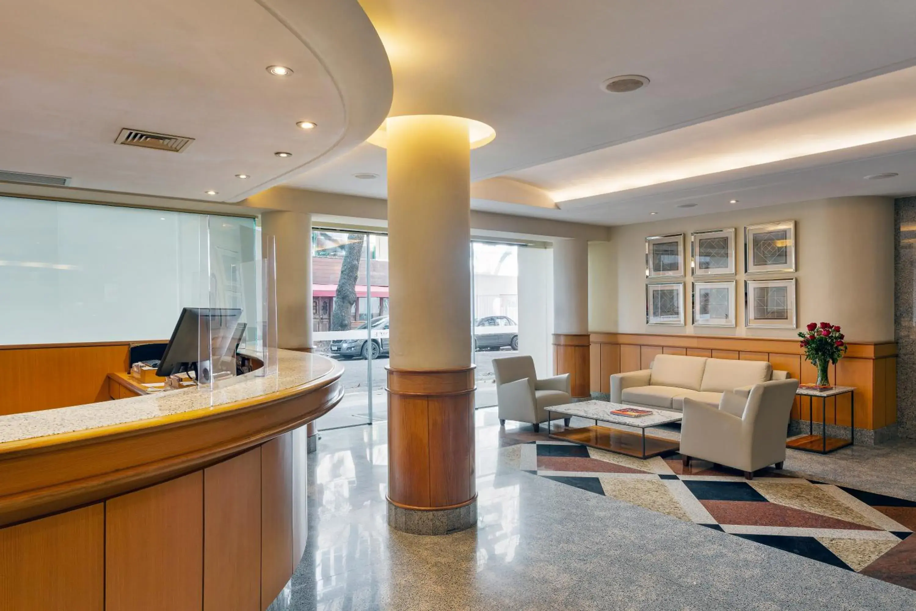 Lobby or reception in Windsor Martinique Copacabana Lobby or reception in Windsor Martinique Copacabana