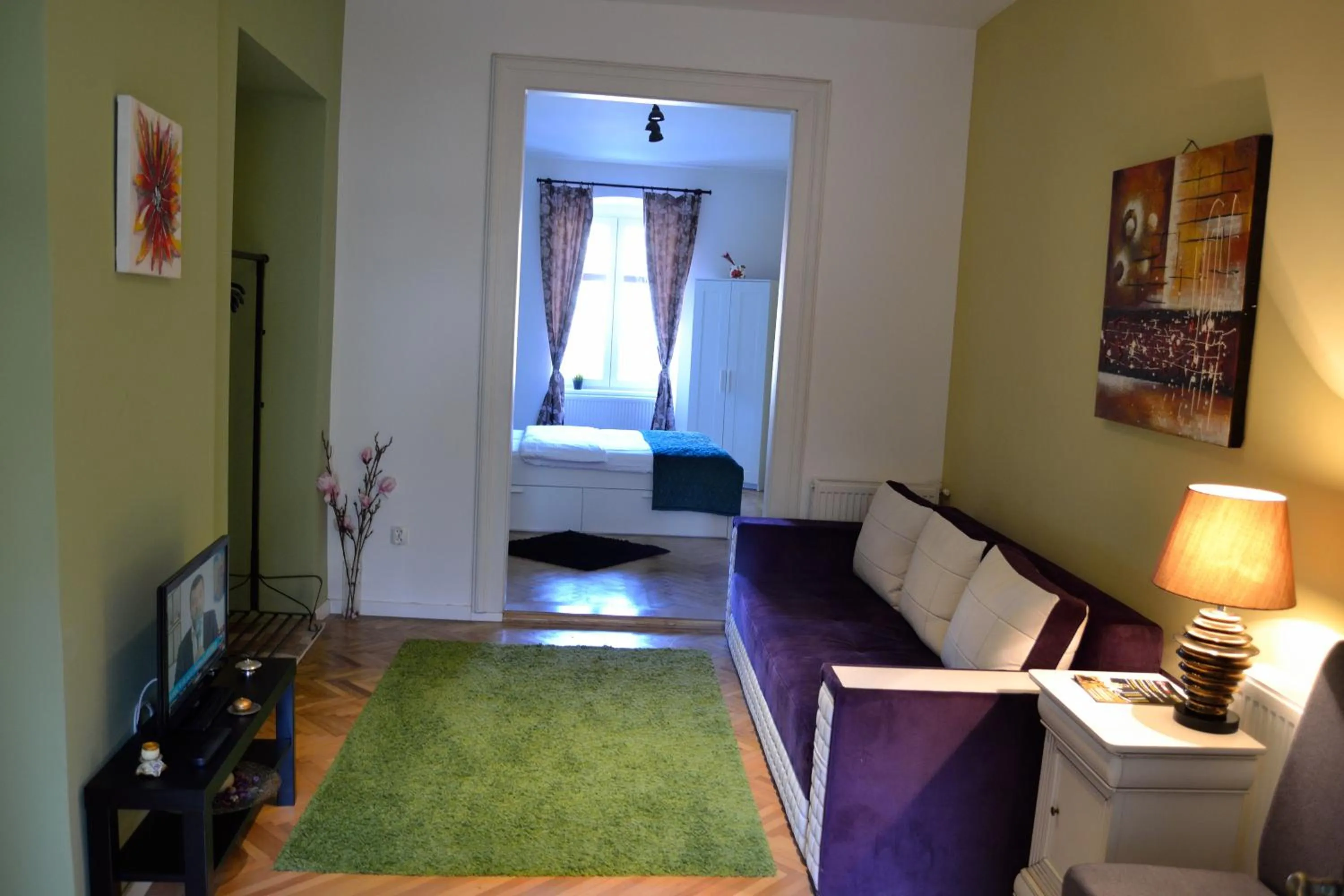 Living room in Casa Krone - Piața Sfatului