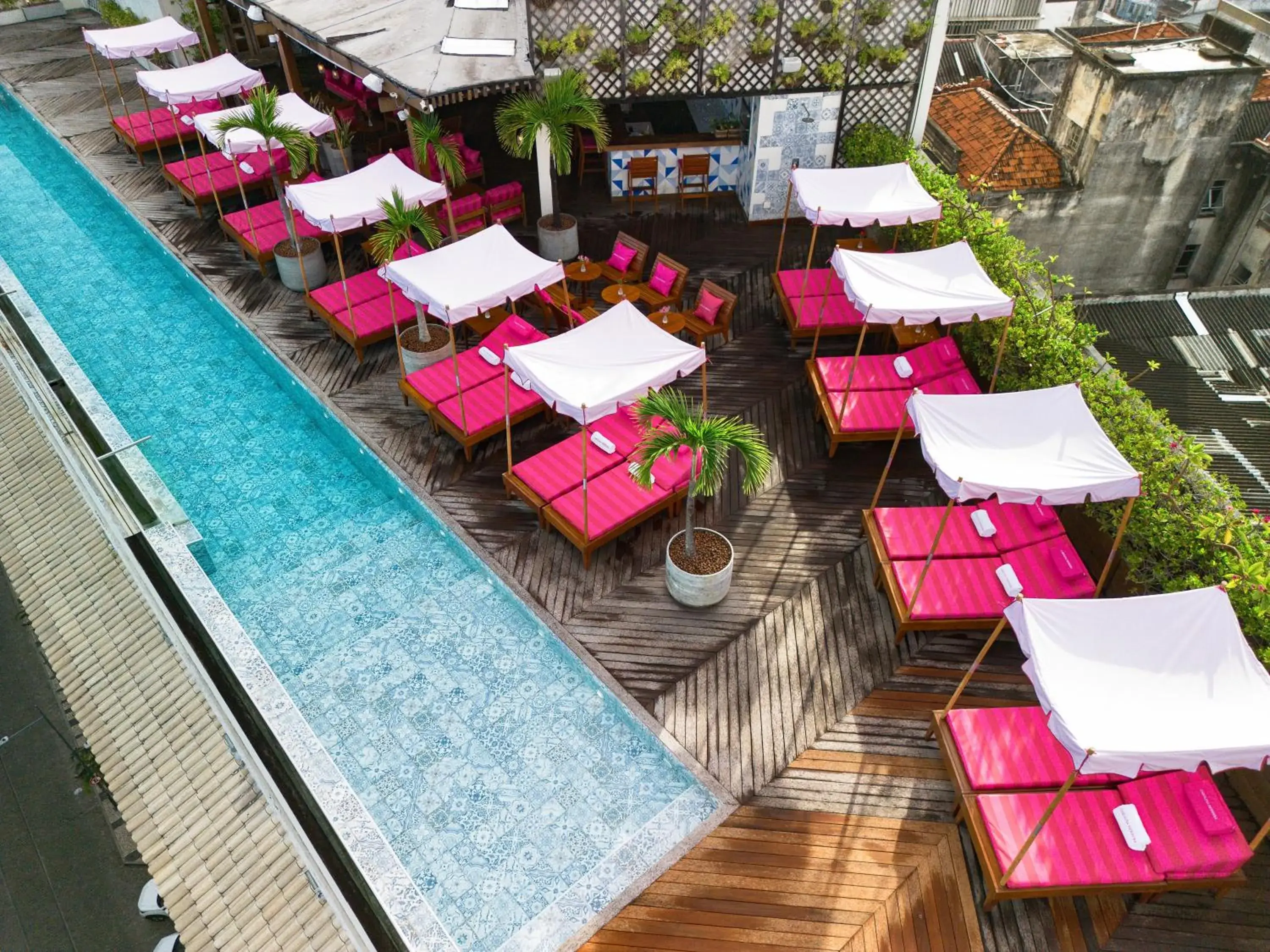 Swimming pool in Fera Palace Hotel Swimming pool in Fera Palace Hotel