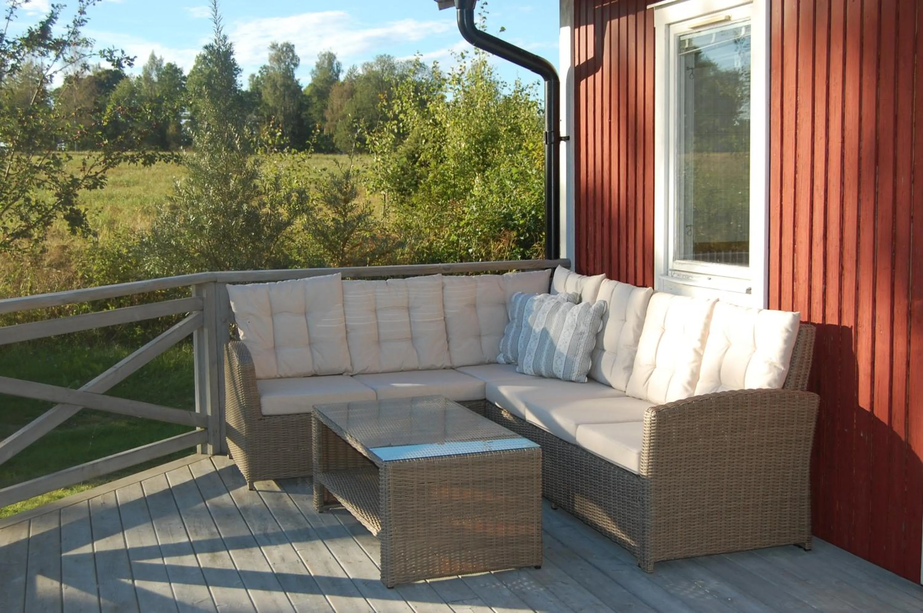 Patio in Holiday Home Sjöhagen