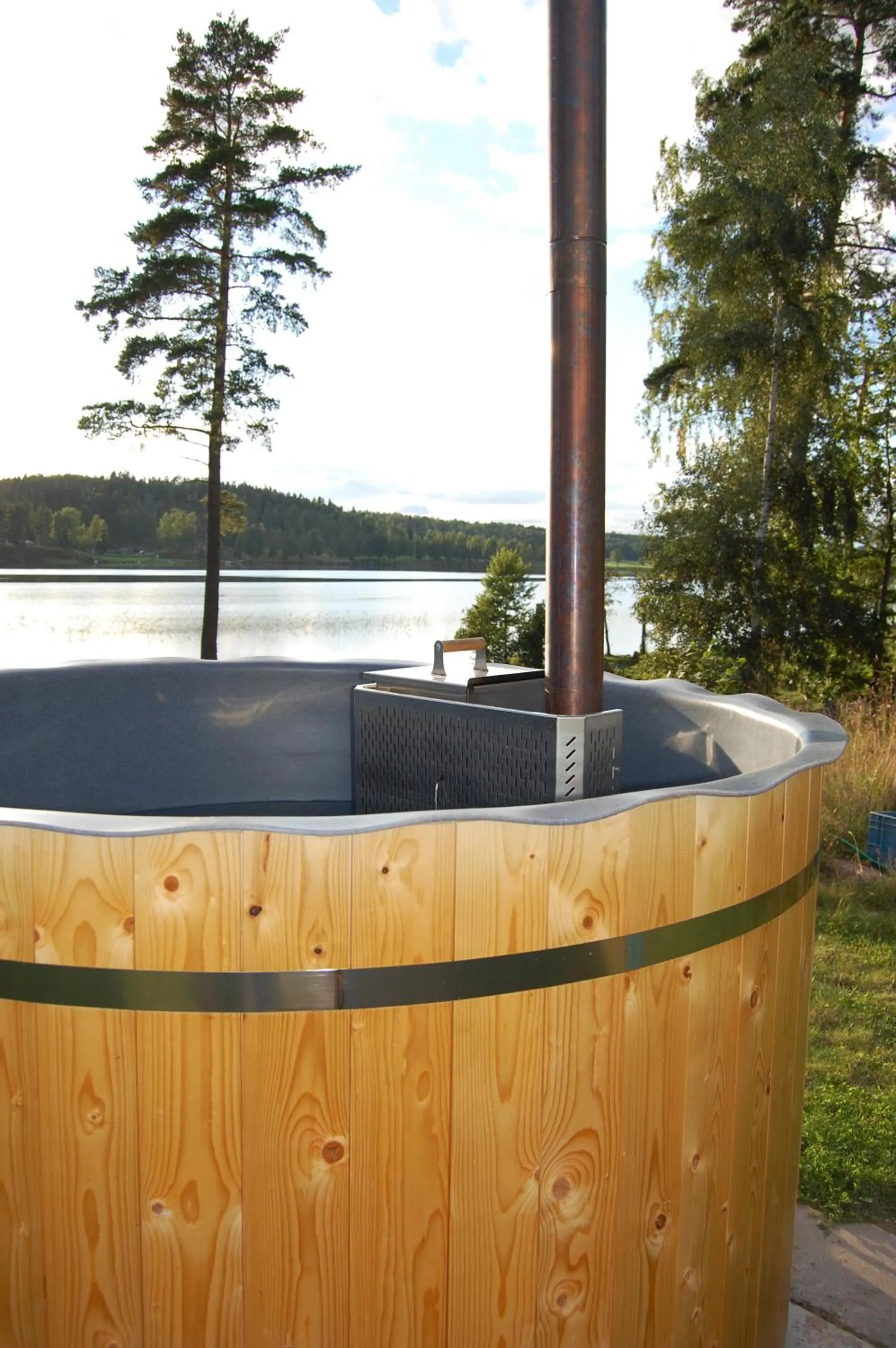 Swimming pool in Holiday Home Sjöhagen