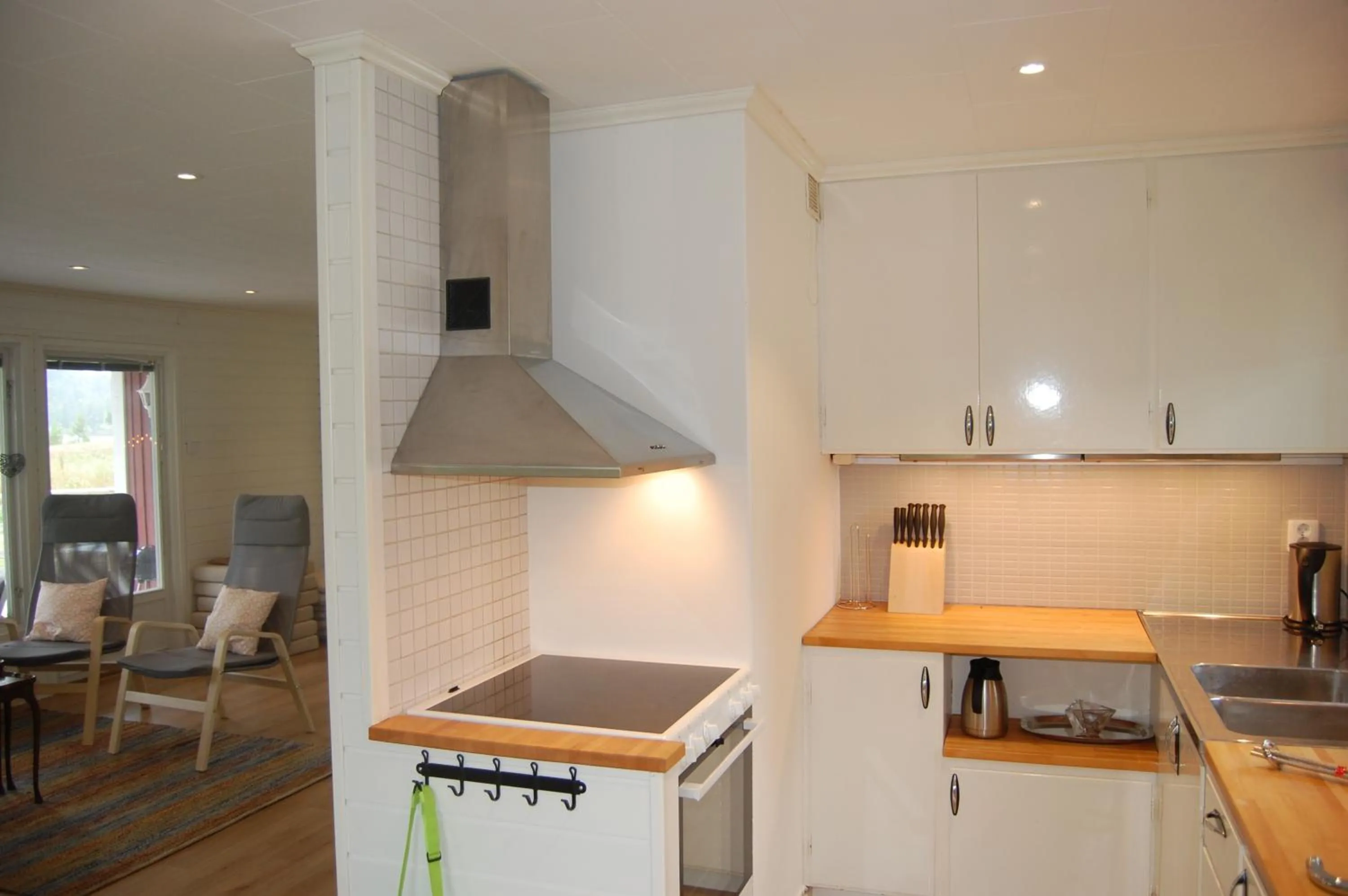 Kitchen or kitchenette in Holiday Home Sjöhagen
