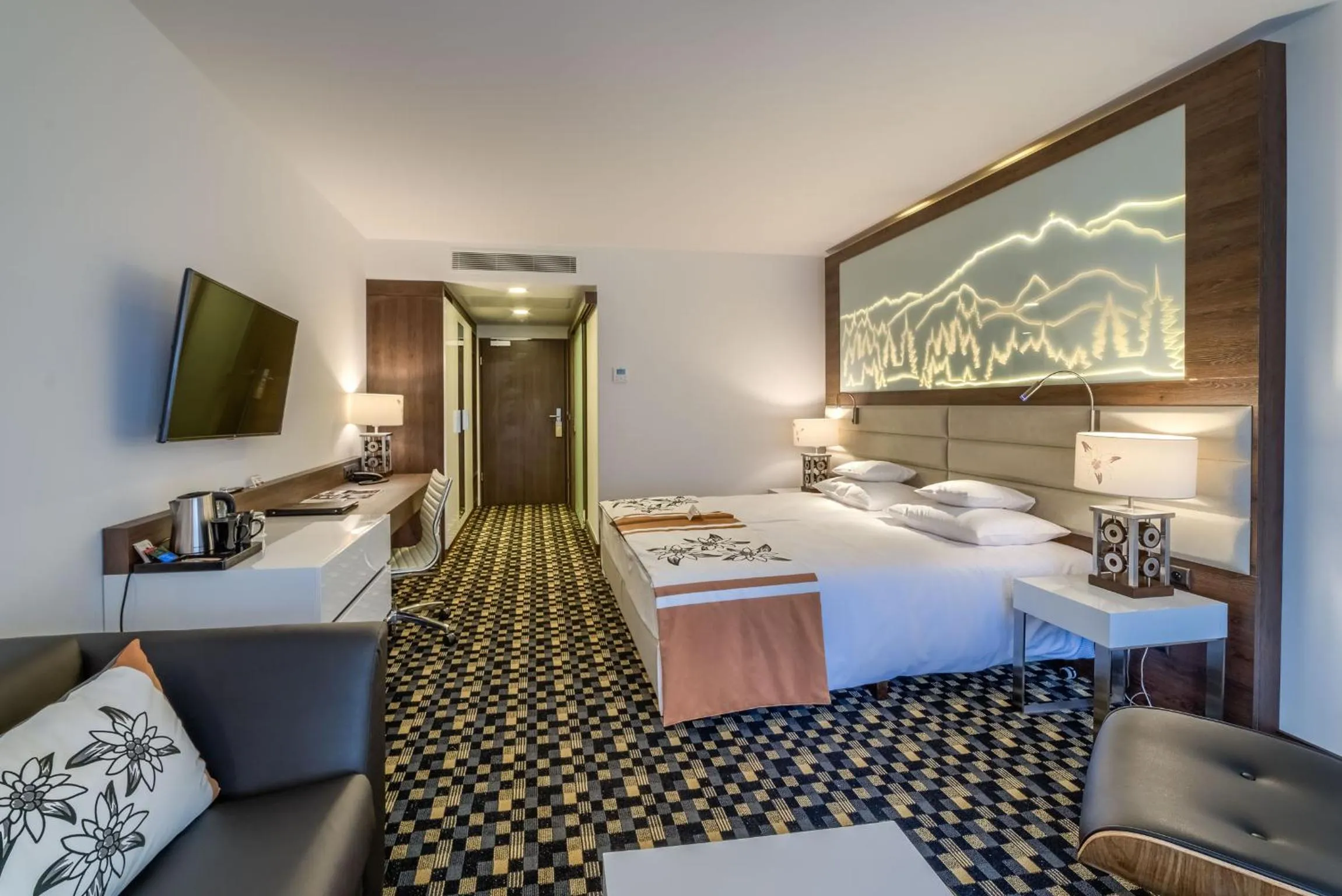 Photo of the whole room, Bed in Rezydencja II Nosalowy Dwór