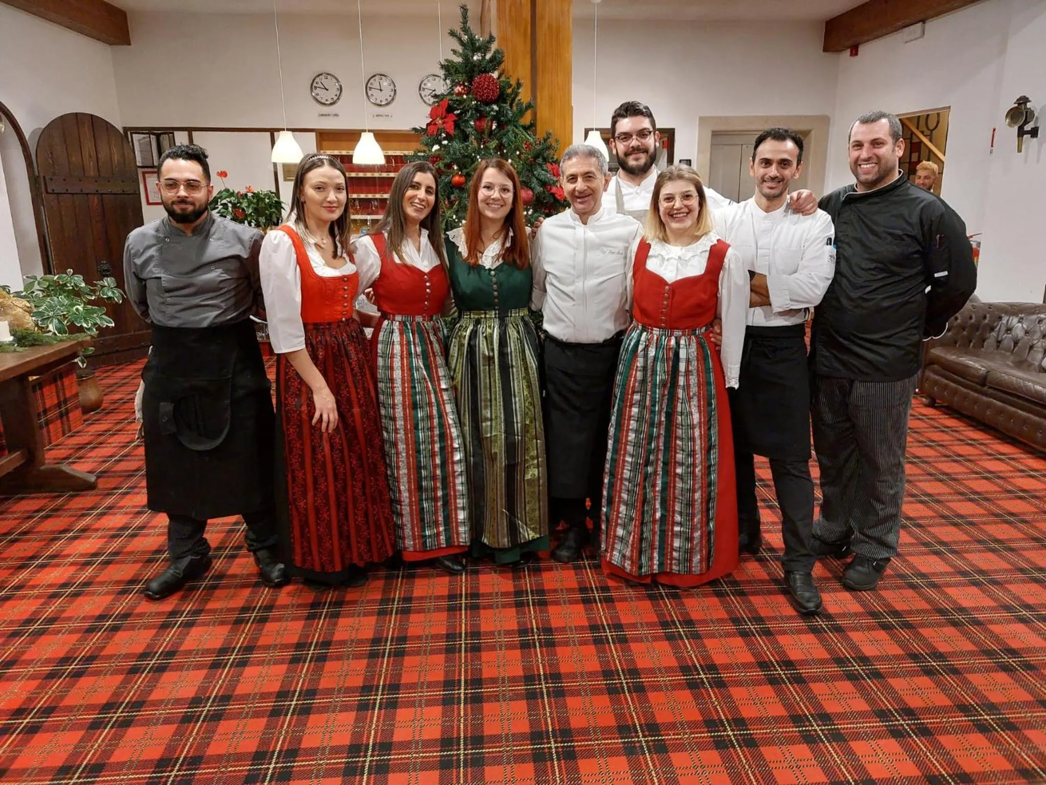 Staff in Savoia Palace Hotel