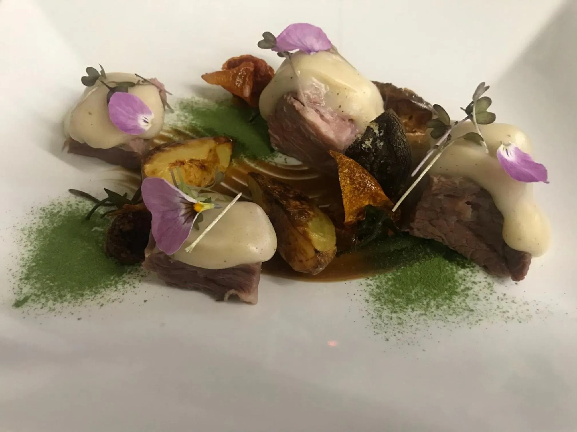 Food close-up in Savoia Palace Hotel