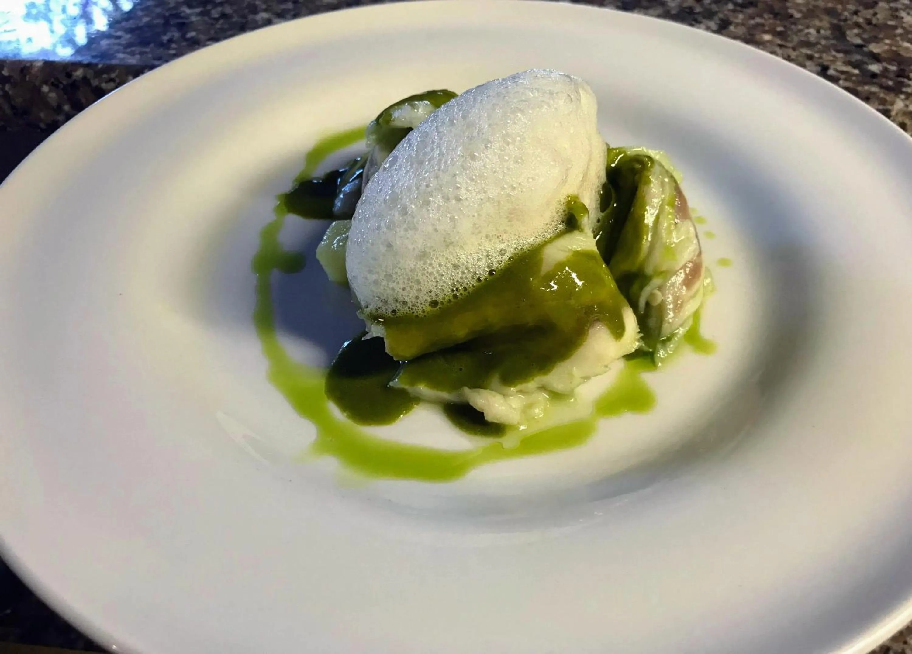 Food close-up in Savoia Palace Hotel
