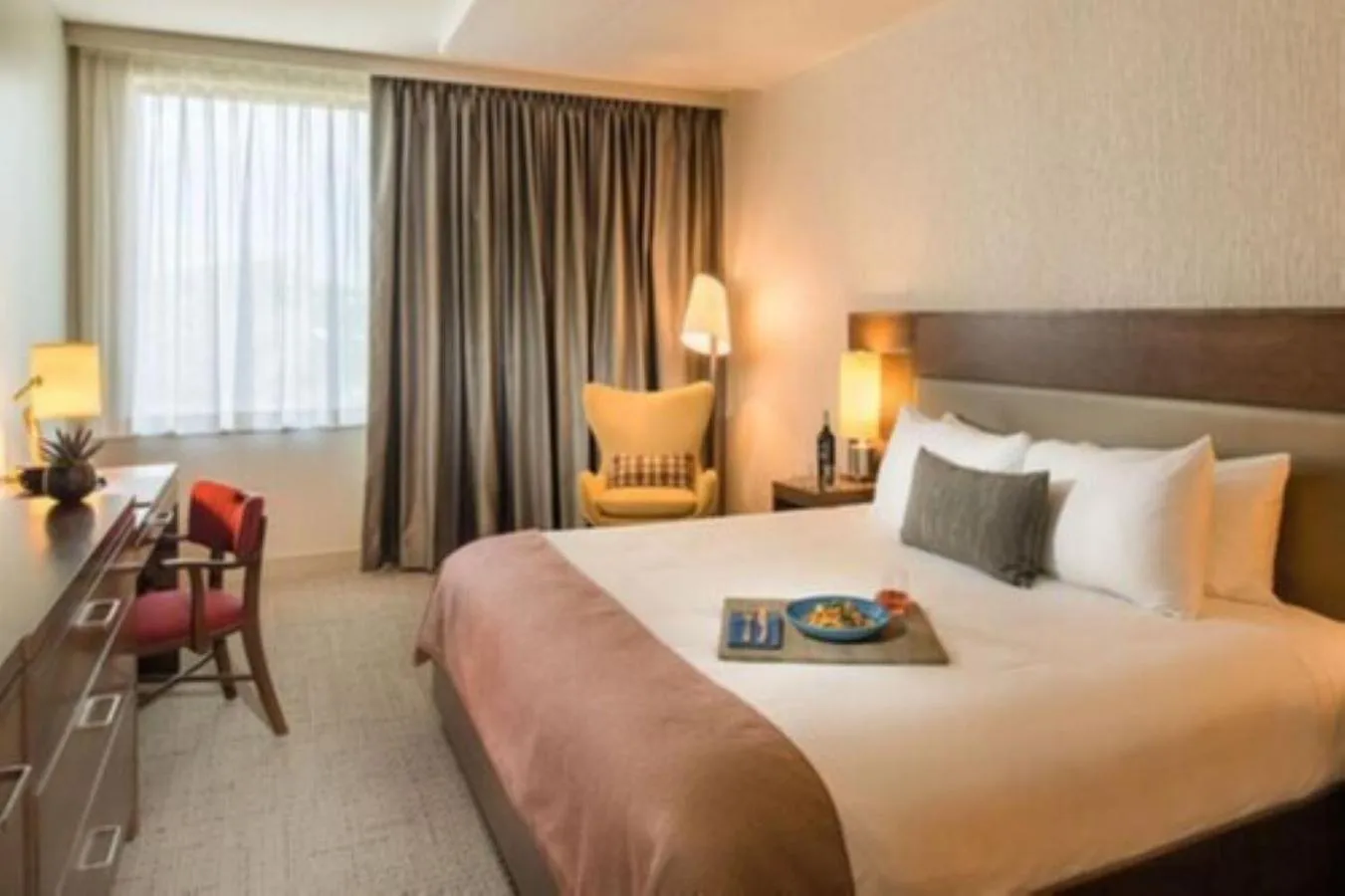 Property building, Bed in The Hotel at Oberlin