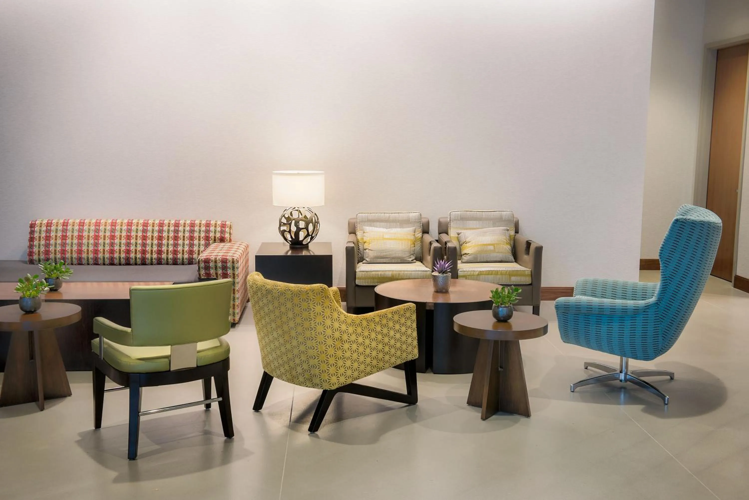 Lobby or reception in The Hotel at Oberlin