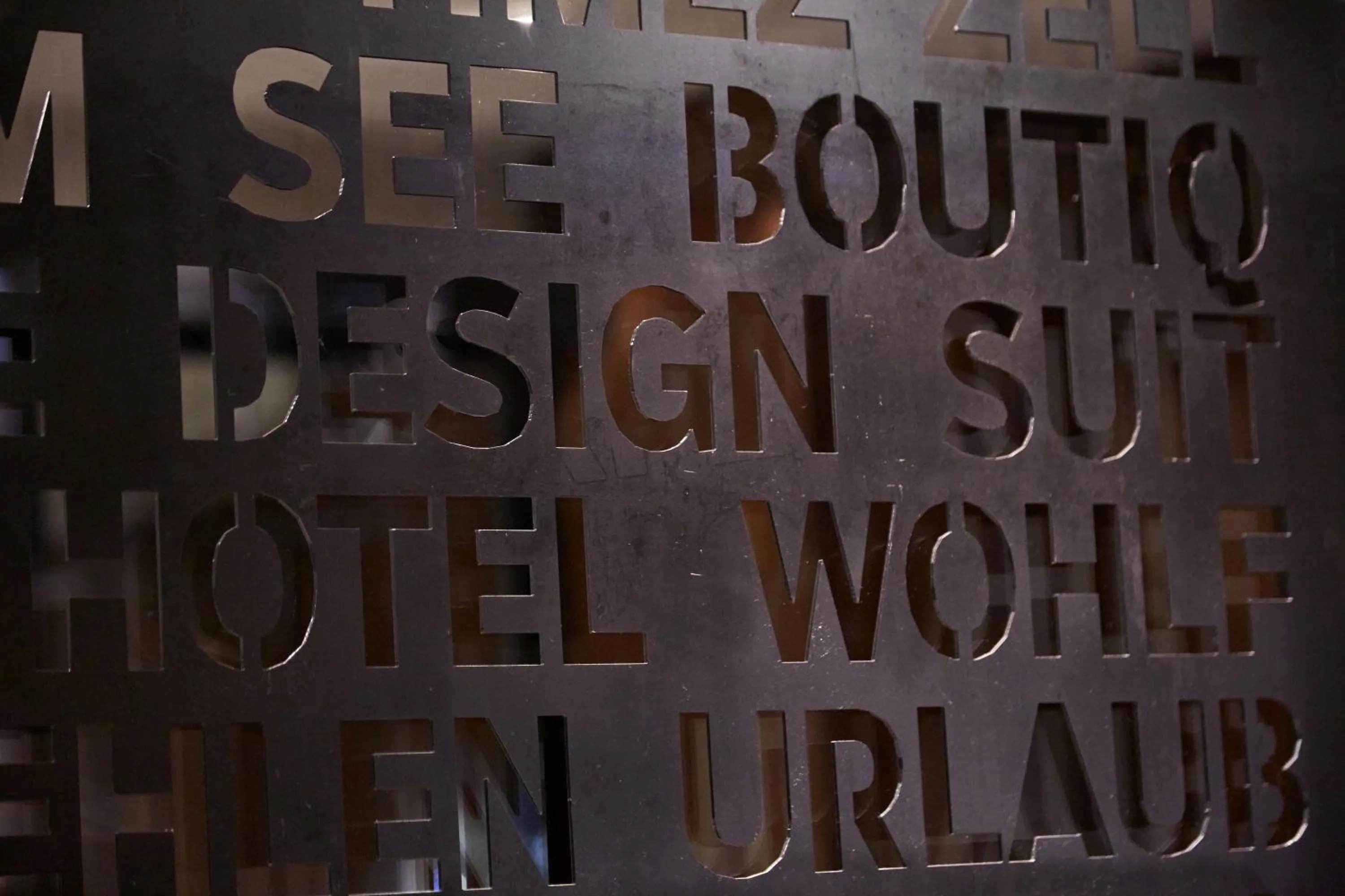 Decorative detail in TWO TIMEZ - Boutique Hotel