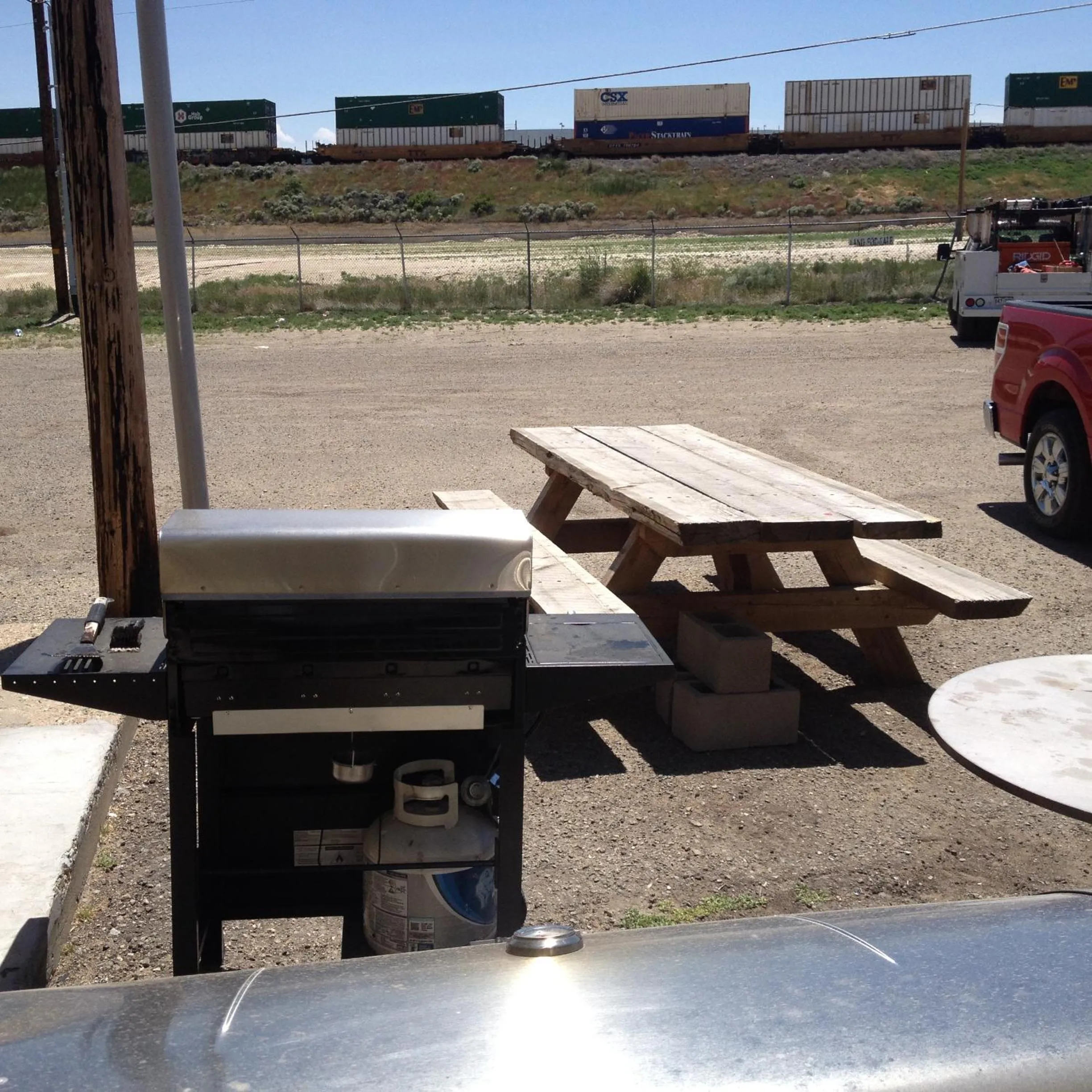 Dining area in Rawlins Western Lodge