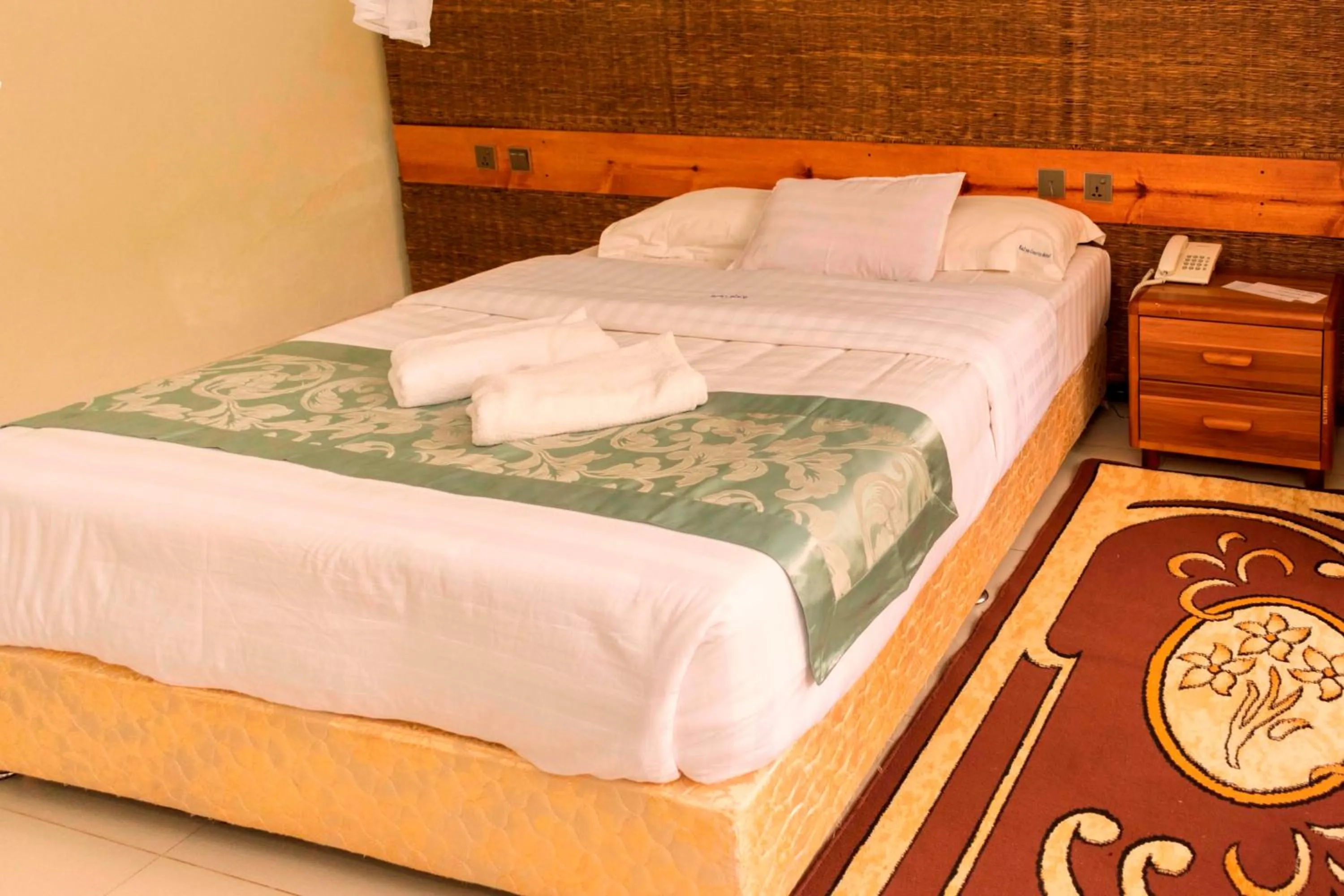 Bed in Kalya Courts Hotel Fort Portal
