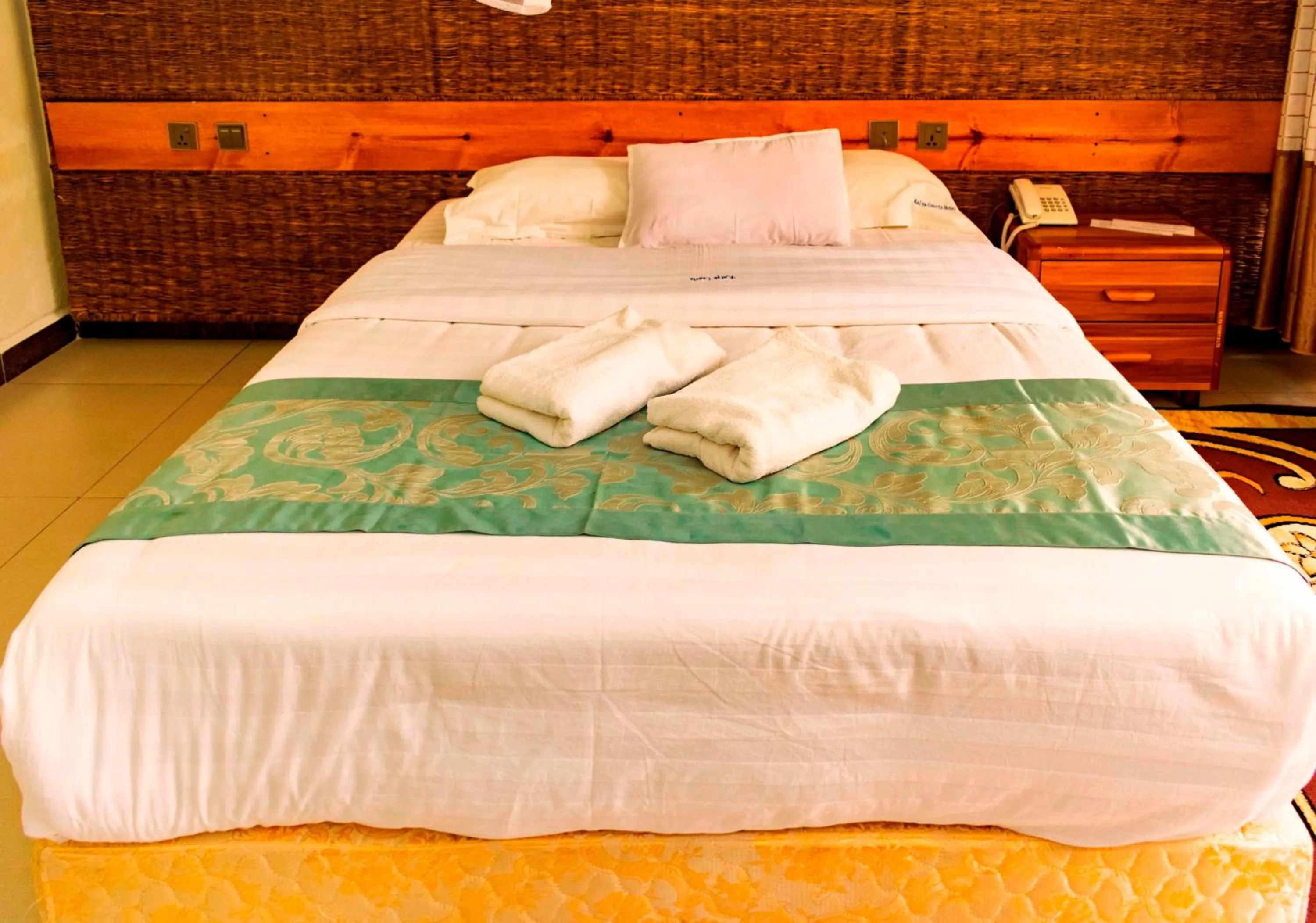 Bed in Kalya Courts Hotel Fort Portal