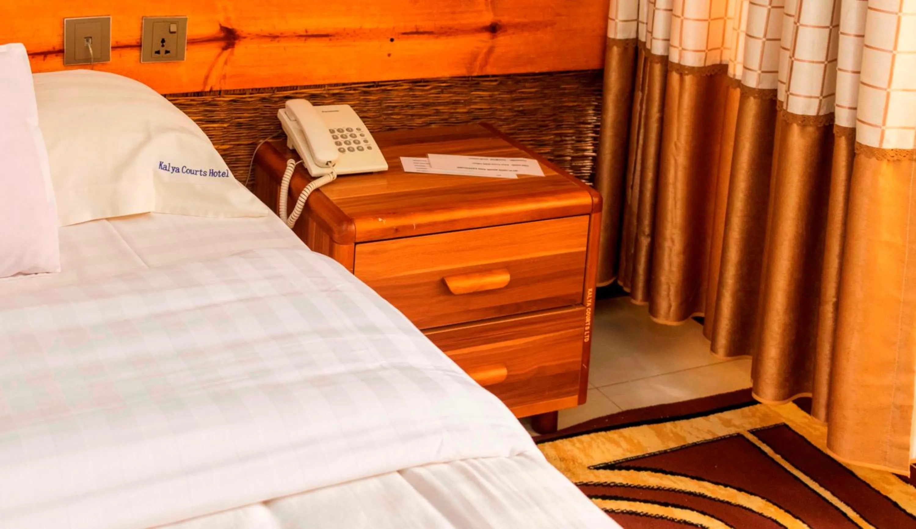 Bed in Kalya Courts Hotel Fort Portal