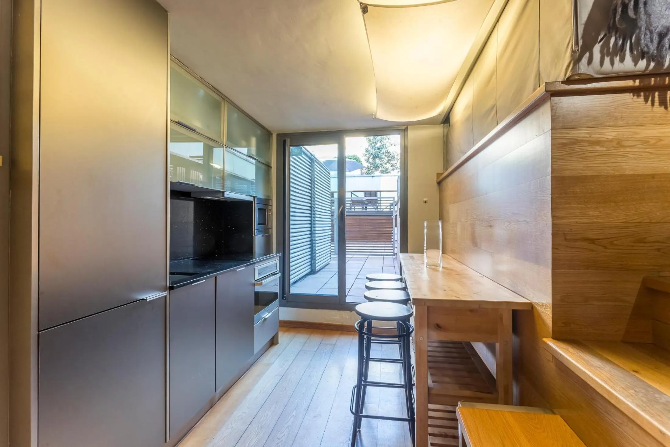 kitchen in Apartment Barcelona Rentals - Gracia Pool Apartments Center