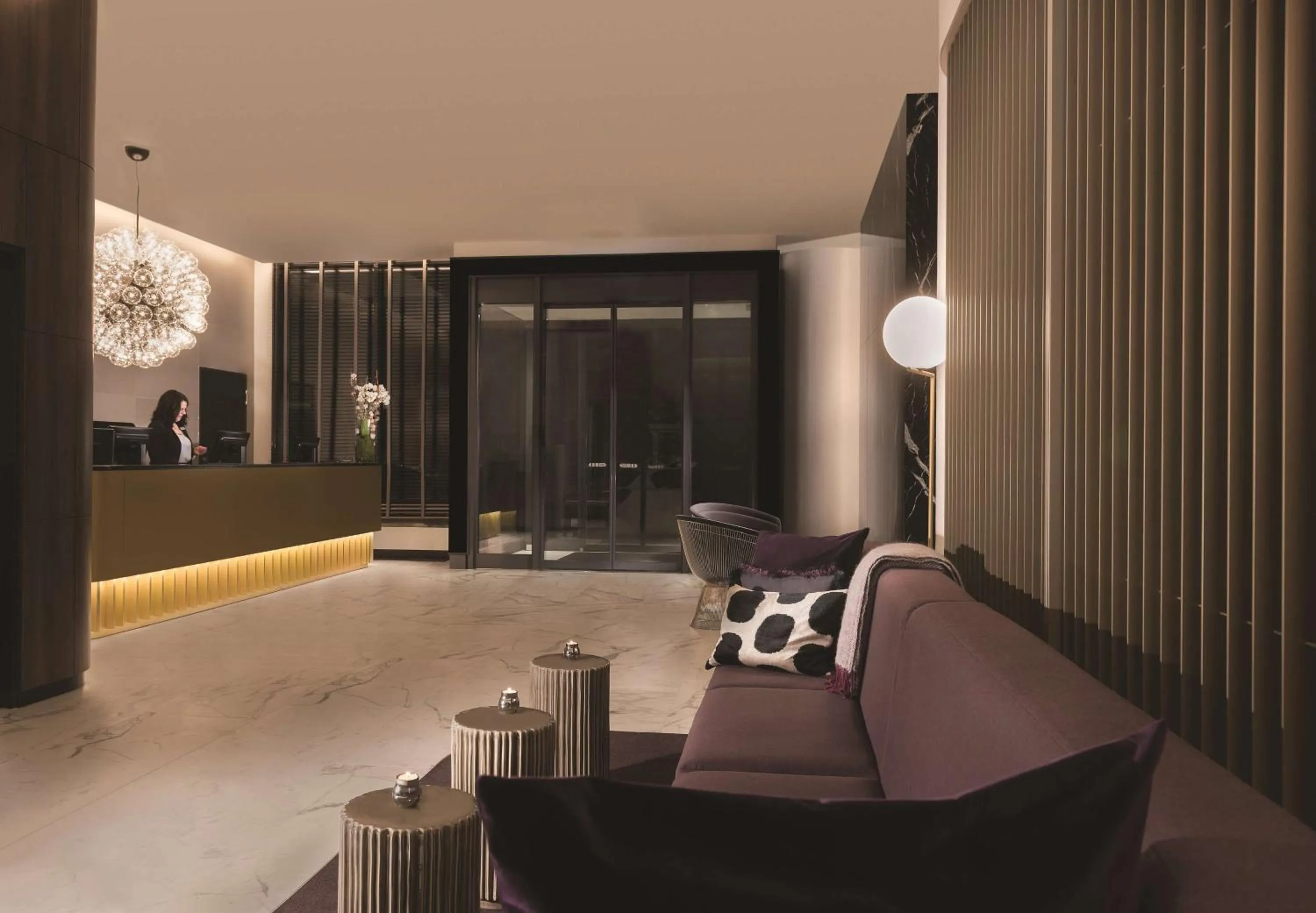 Lobby or reception in Adina Apartment Hotel Nuremberg