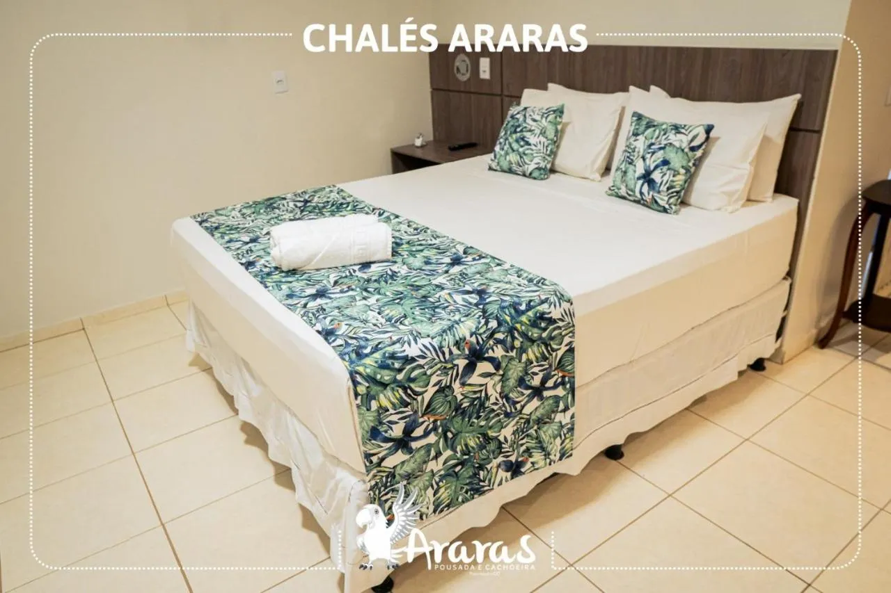 Bed in Pousada Renascer Park