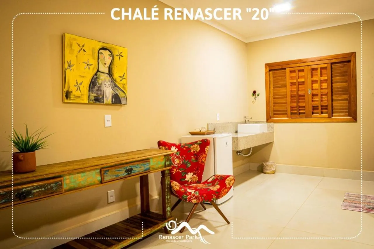 Bedroom in Pousada Renascer Park