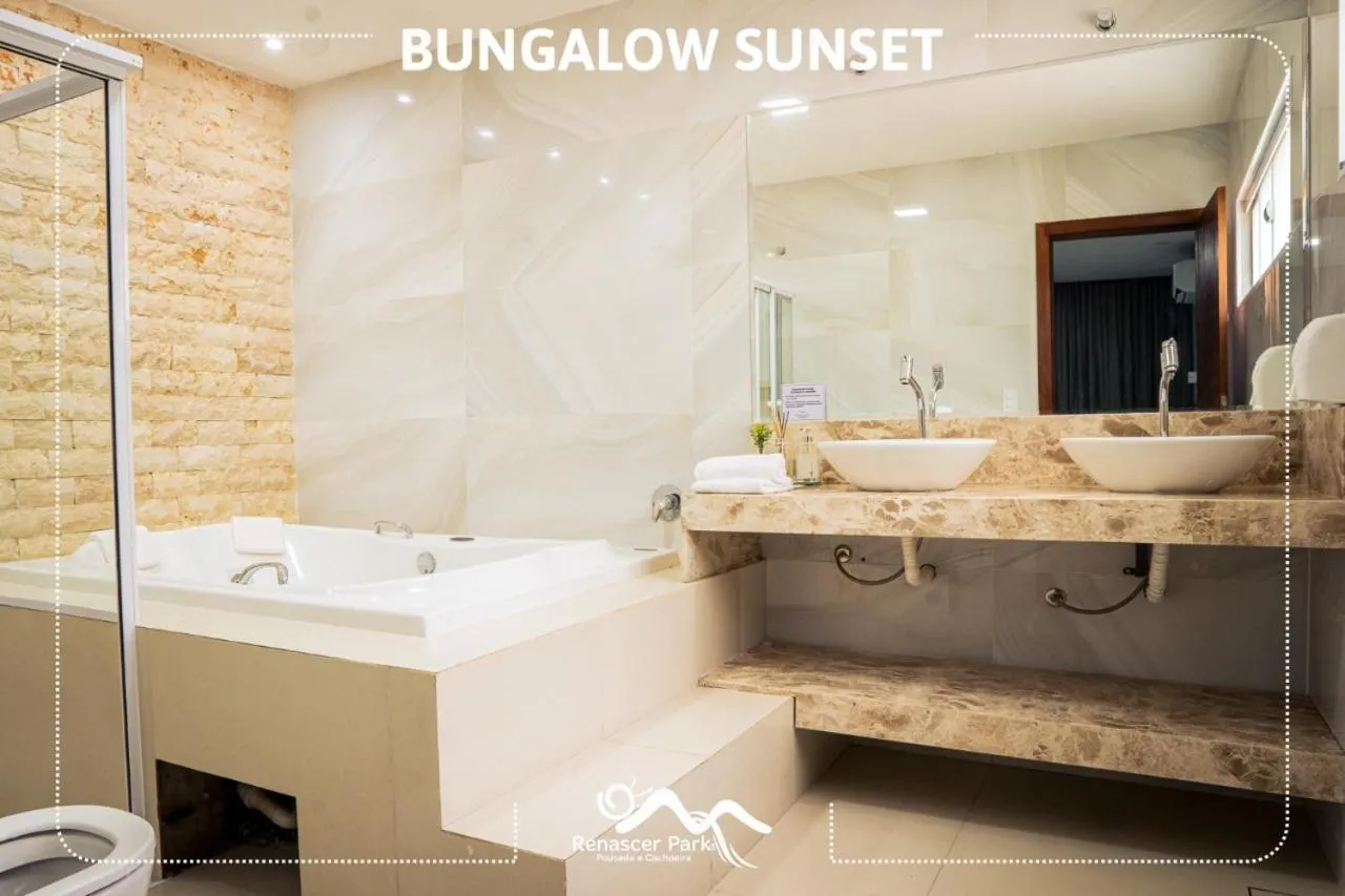 Bathroom in Pousada Renascer Park