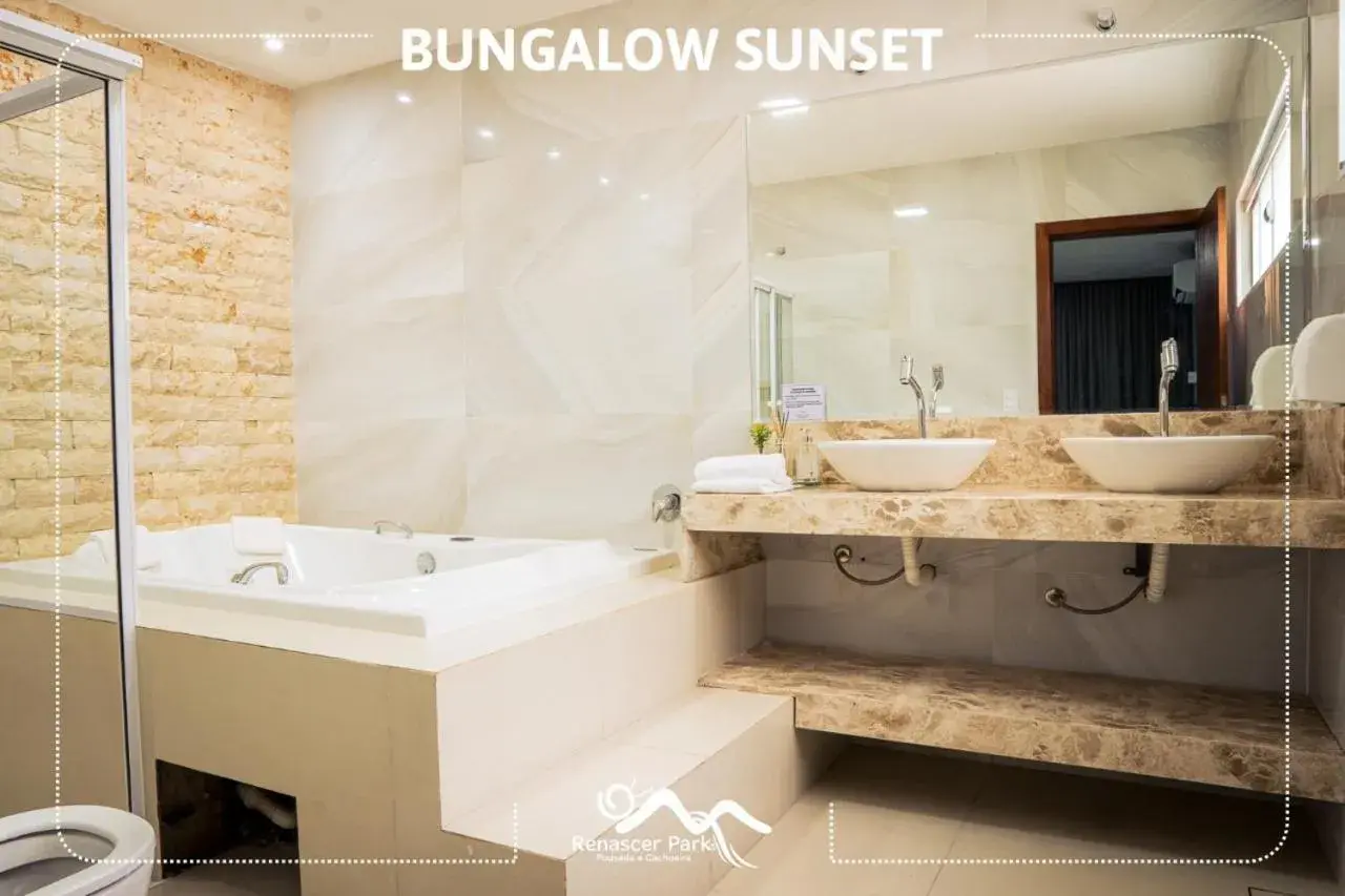 Bungalow in Pousada Renascer Park Bungalow in Pousada Renascer Park