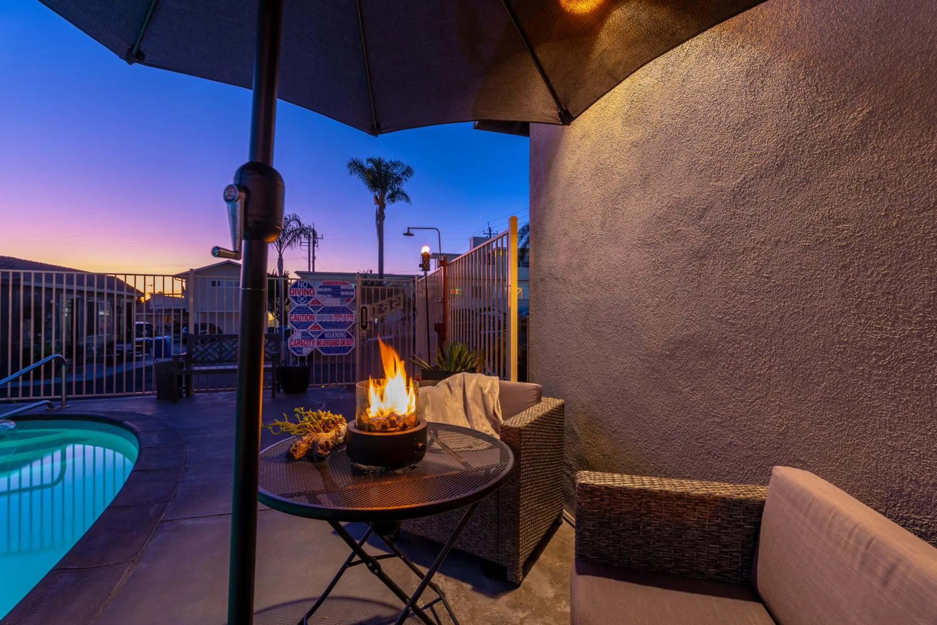 Property building in Shell Beach Inn