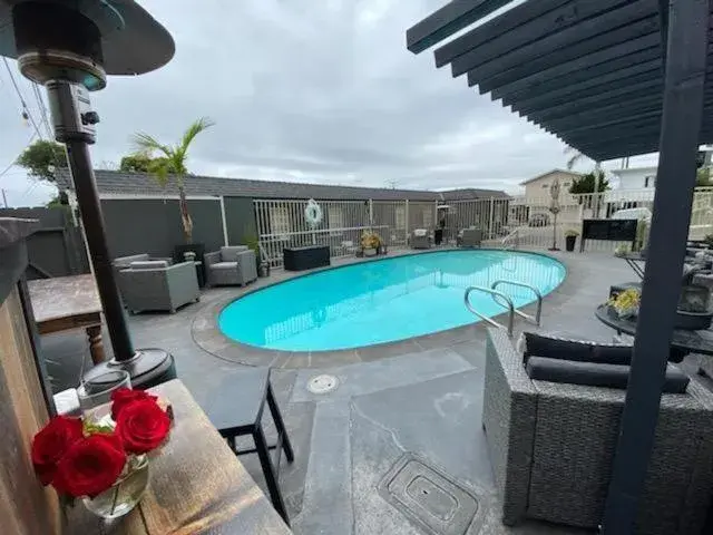 Pool view in Shell Beach Inn Pool view in Shell Beach Inn