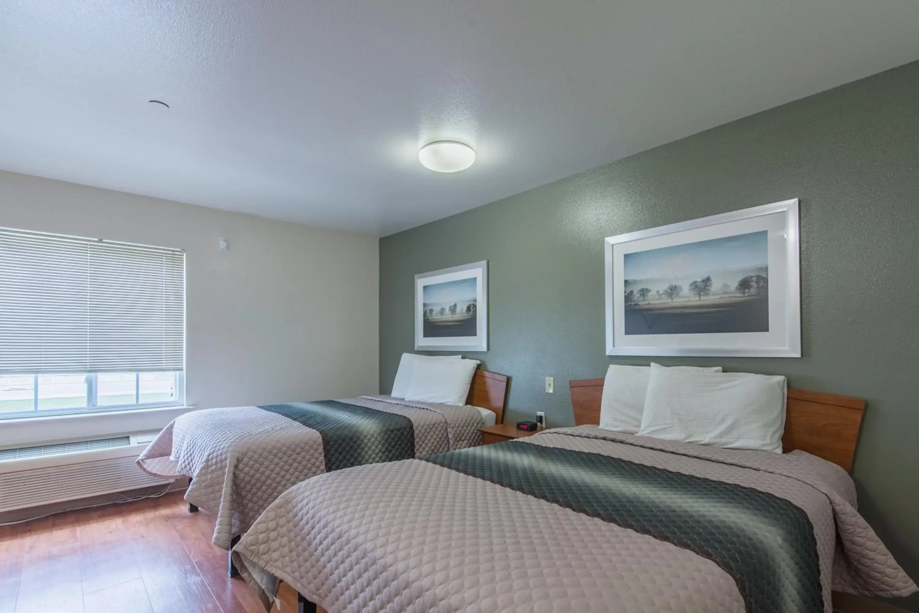 Photo of the whole room, Bed in HomeTowne Studios by Red Roof Columbus Photo of the whole room, Bed in HomeTowne Studios by Red Roof Columbus