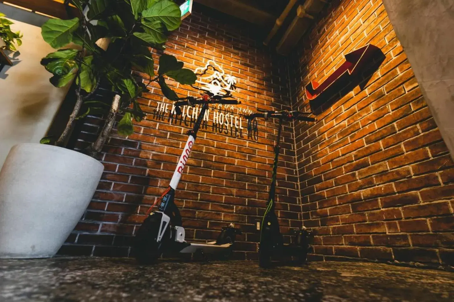 Lobby or reception in The Kitchen Hostel Ao Lobby or reception in The Kitchen Hostel Ao