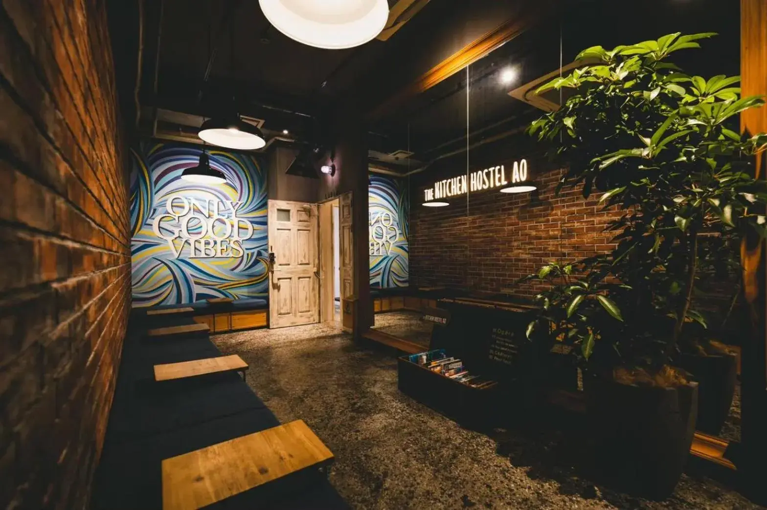 Lobby or reception in The Kitchen Hostel Ao Lobby or reception in The Kitchen Hostel Ao