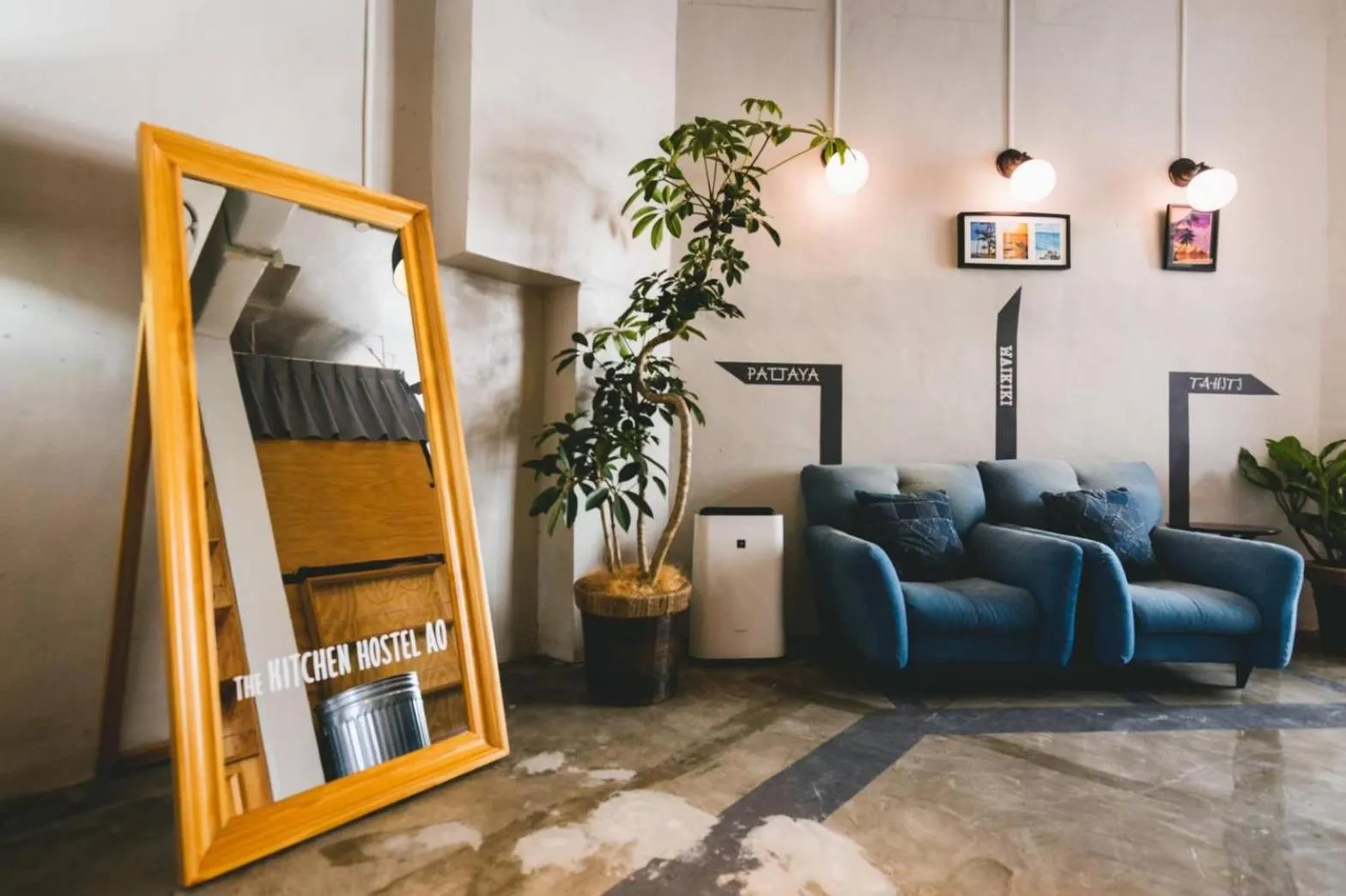 Area and facilities in The Kitchen Hostel Ao