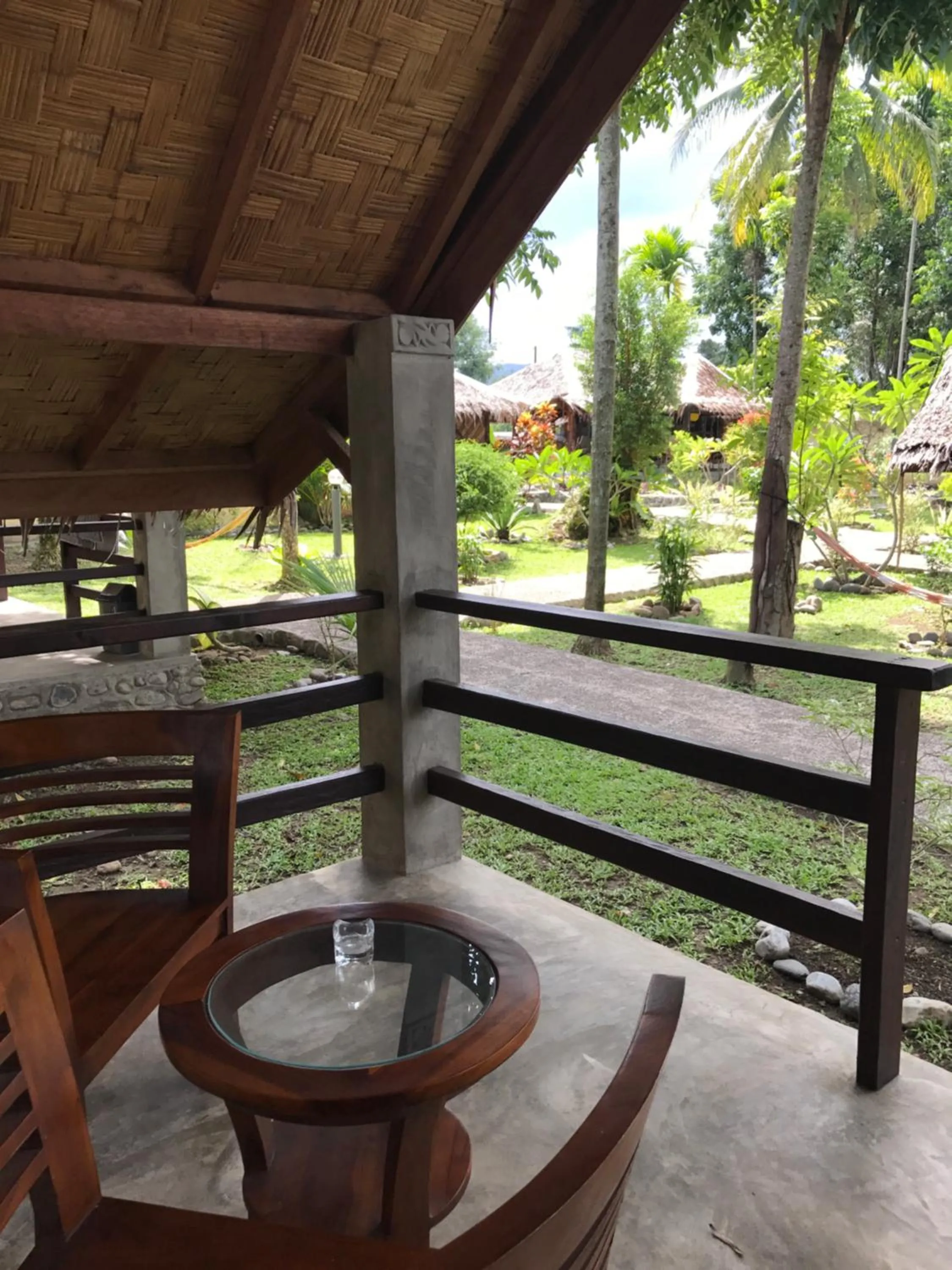 Balcony/Terrace in Villa Paradise - Bukit Lawang