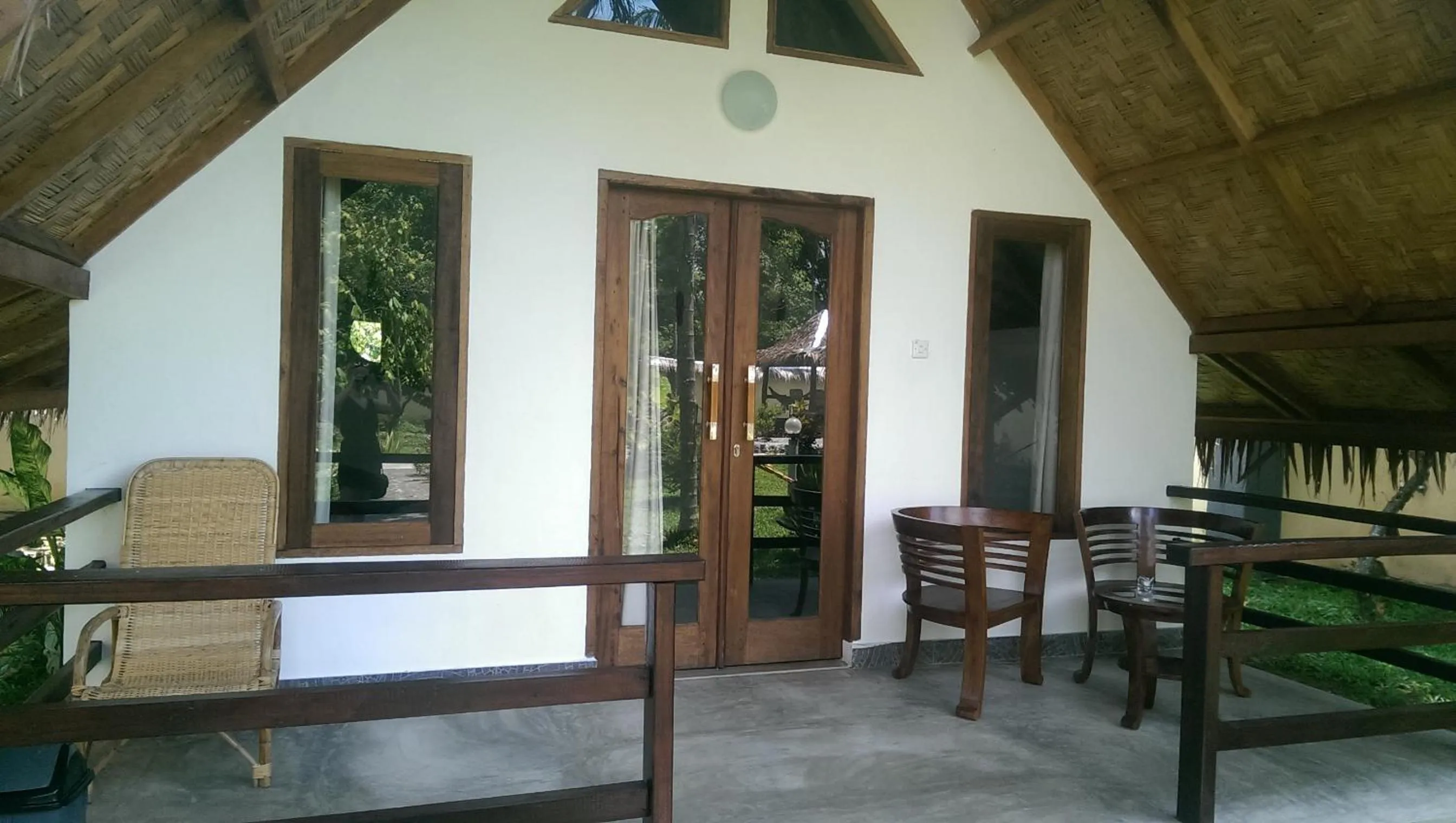 Balcony/Terrace in Villa Paradise - Bukit Lawang