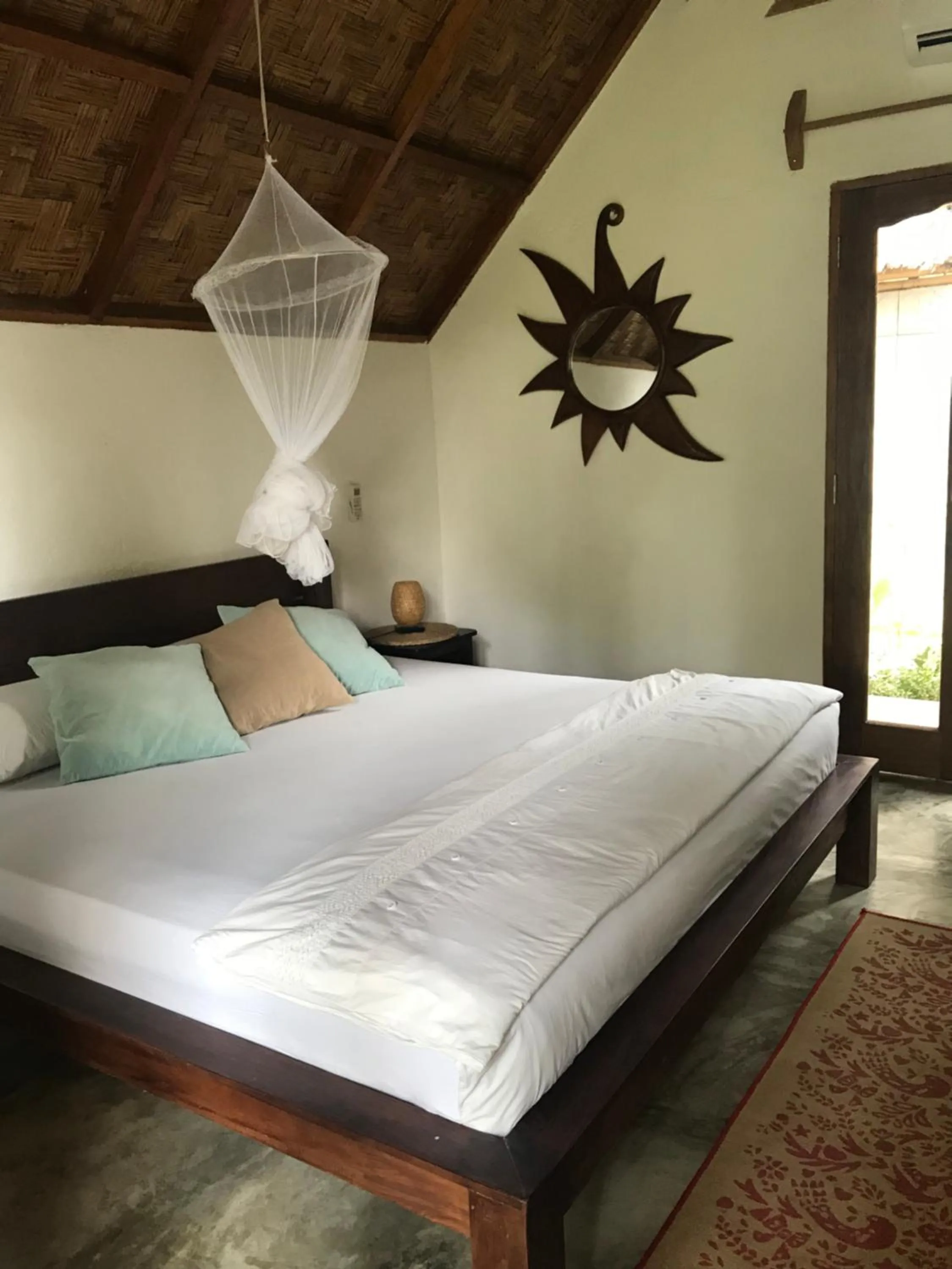 Bed in Villa Paradise - Bukit Lawang