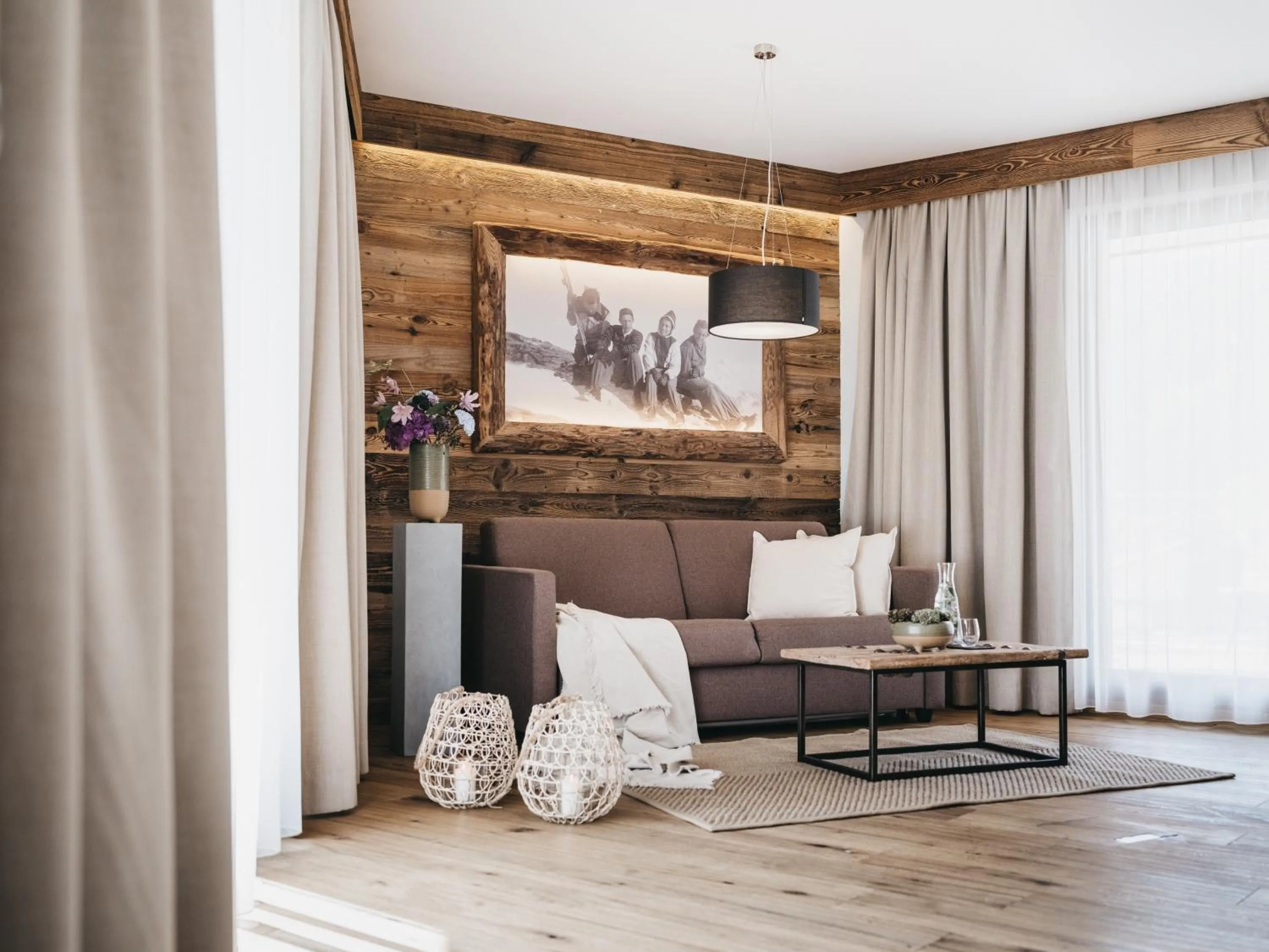 Living room in VAYA Sölden inkl Ötztal Inside Summer Card