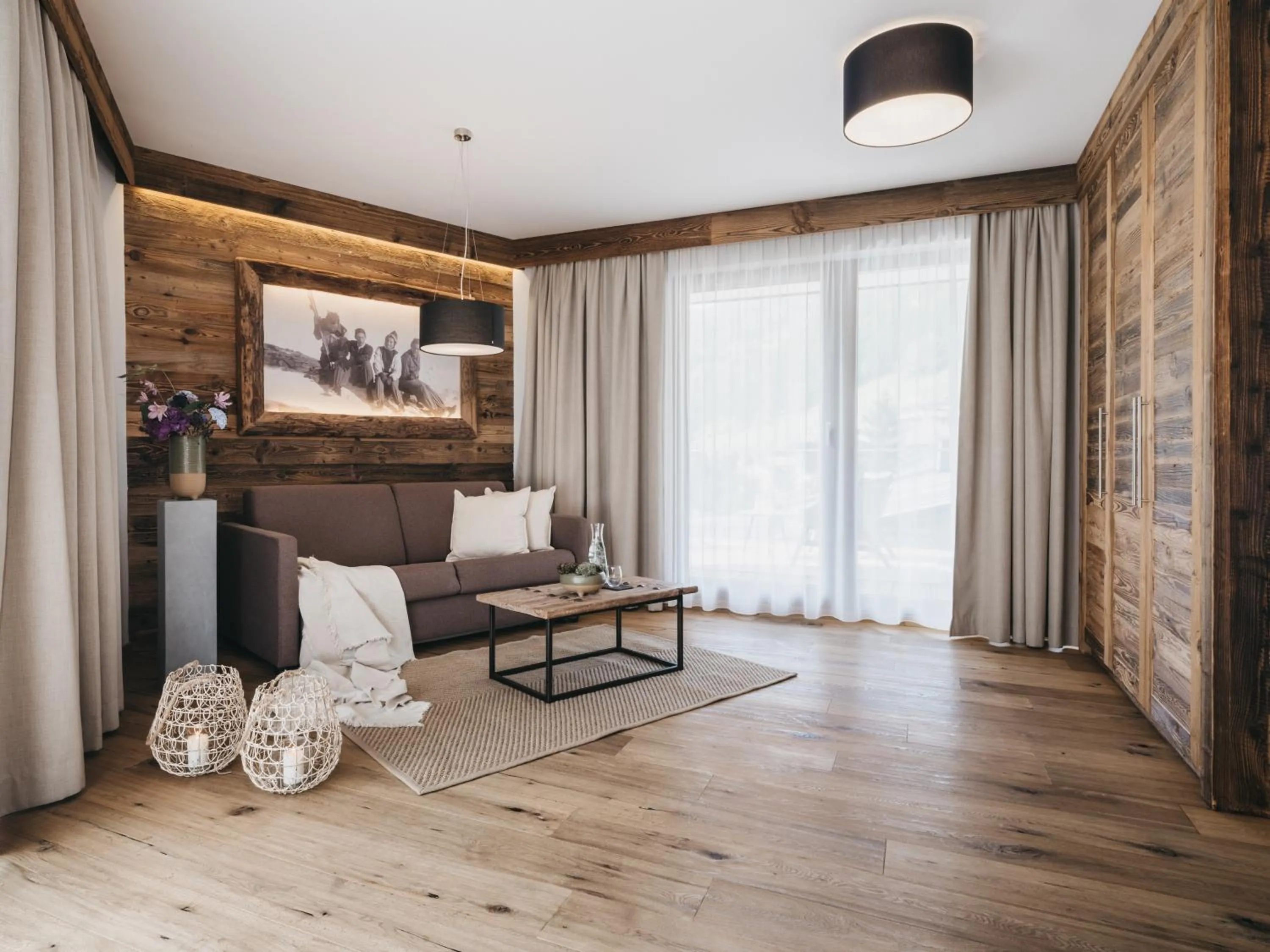 Living room in VAYA Sölden inkl Ötztal Inside Summer Card