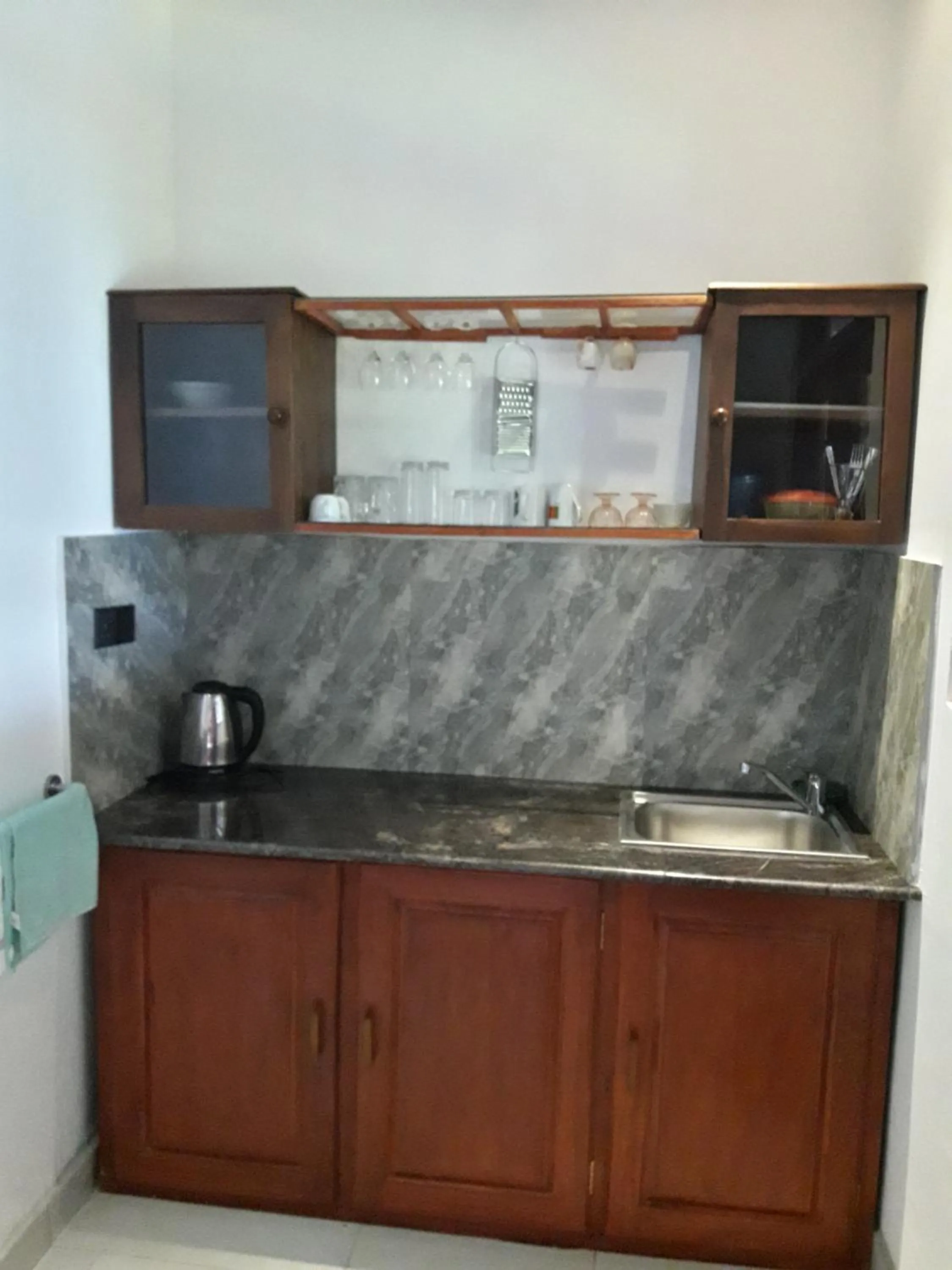 Kitchen or kitchenette in Sapara River Guest