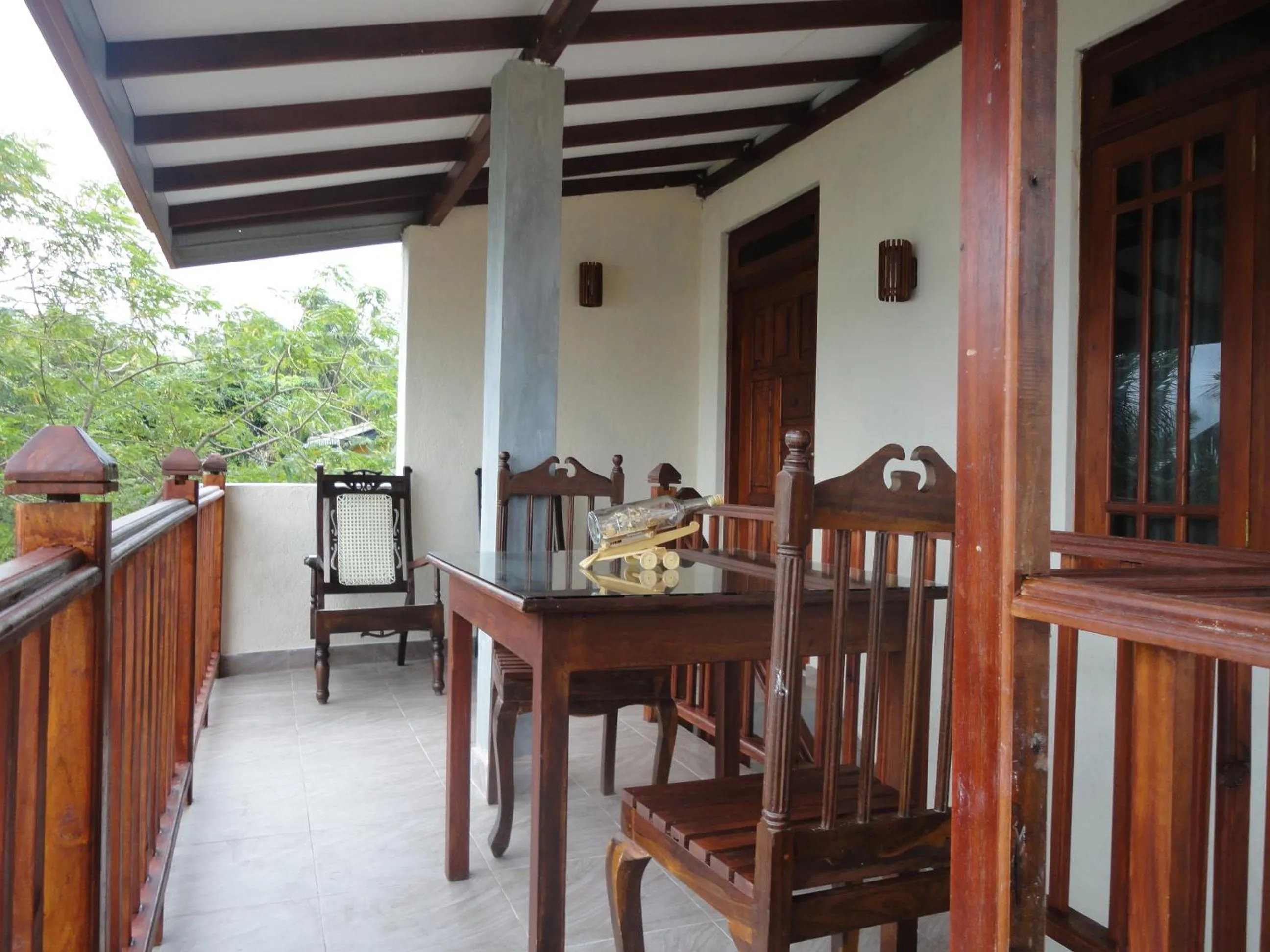 Balcony/Terrace in Sapara River Guest
