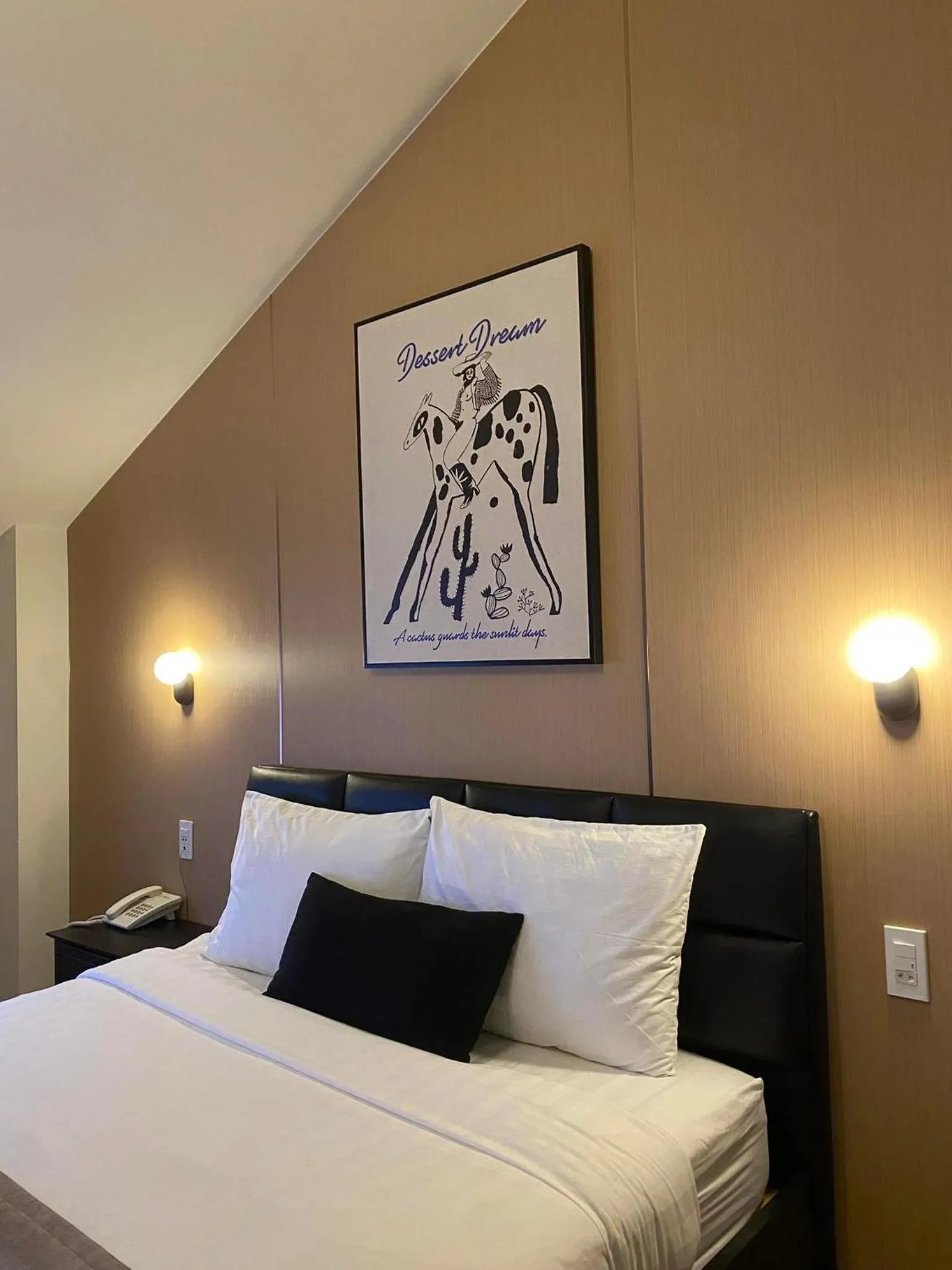 Bed in Ngoc Trai Vang Hotel