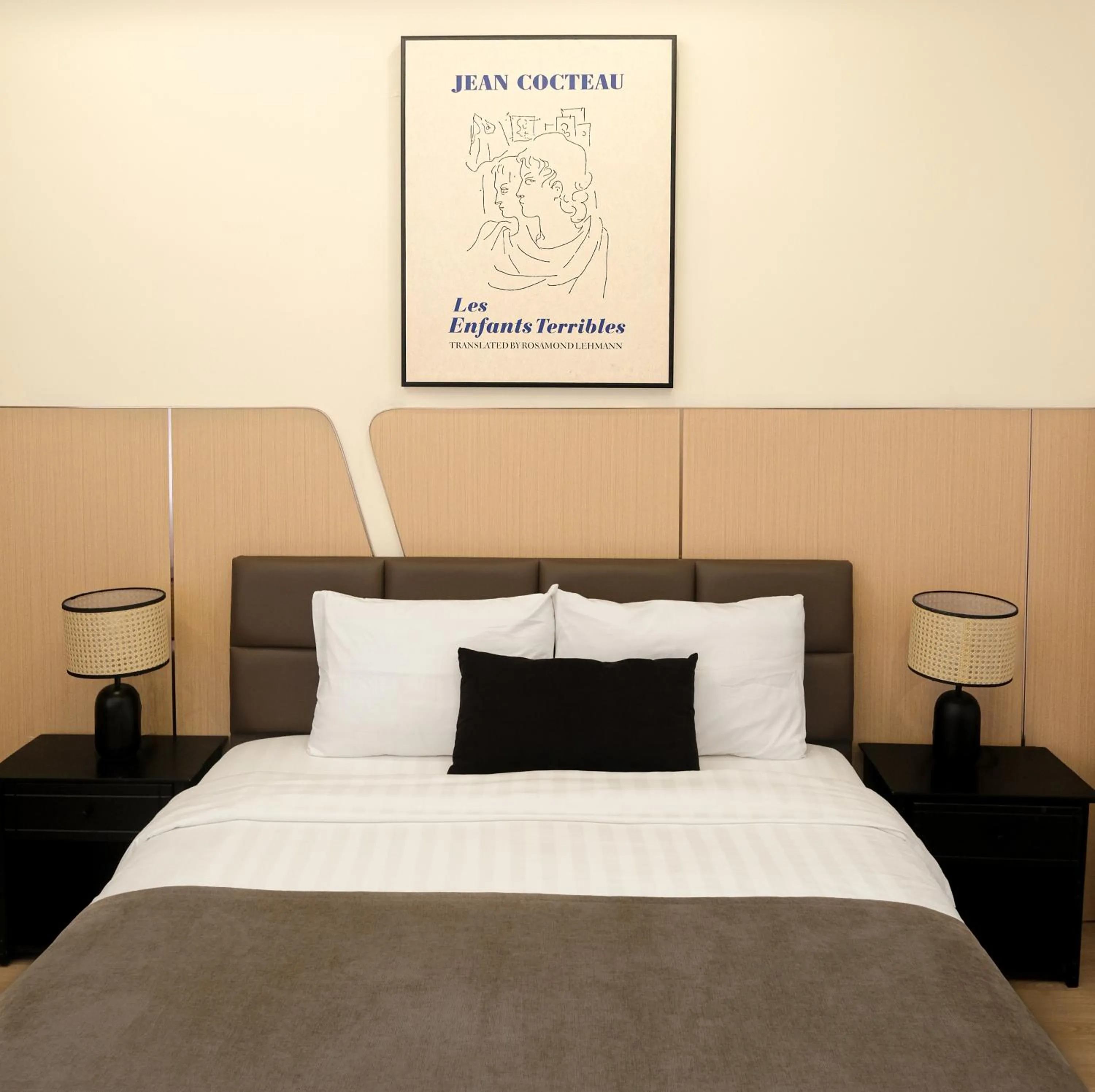 Bed in Ngoc Trai Vang Hotel