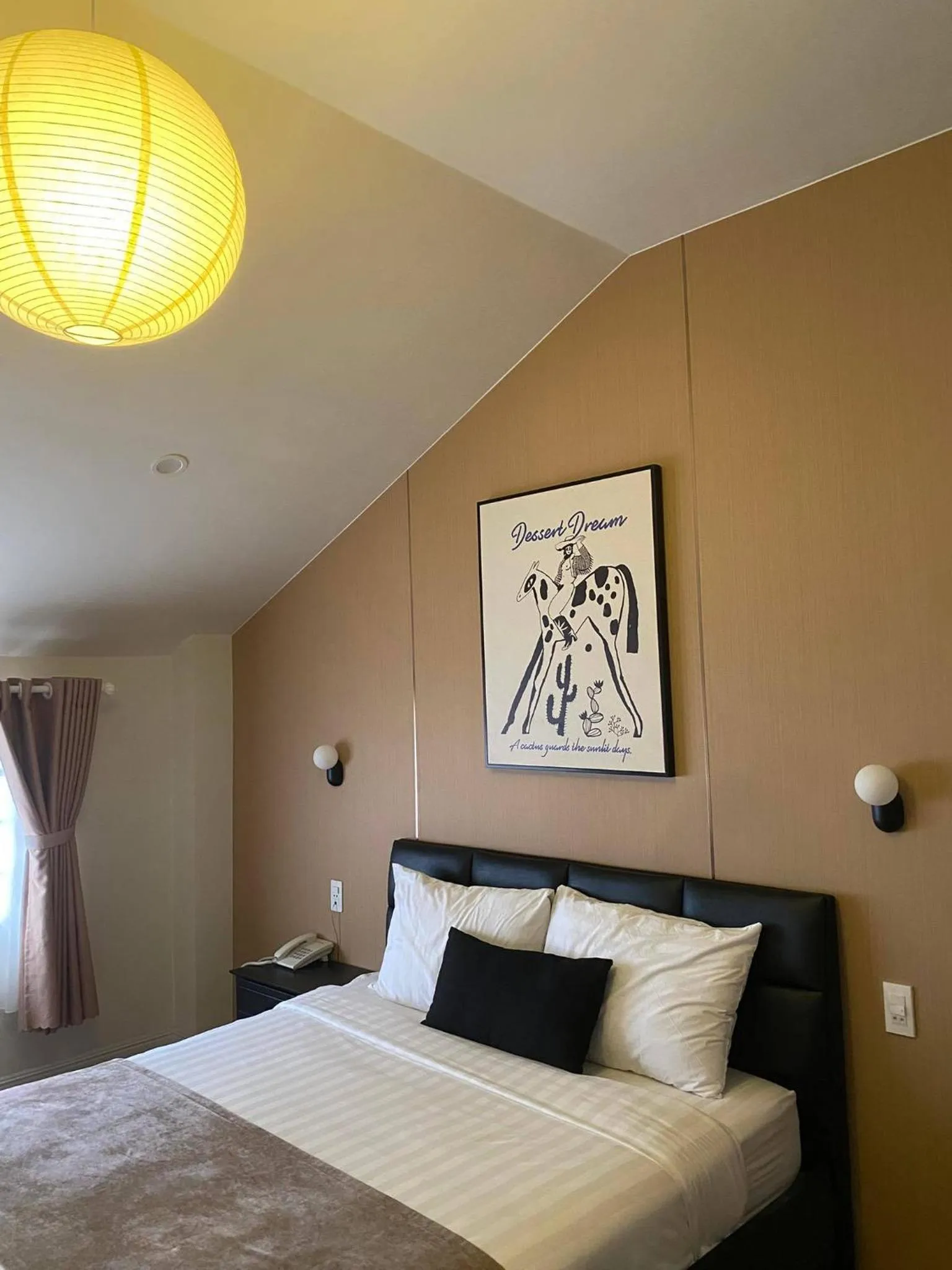 Bed in Ngoc Trai Vang Hotel