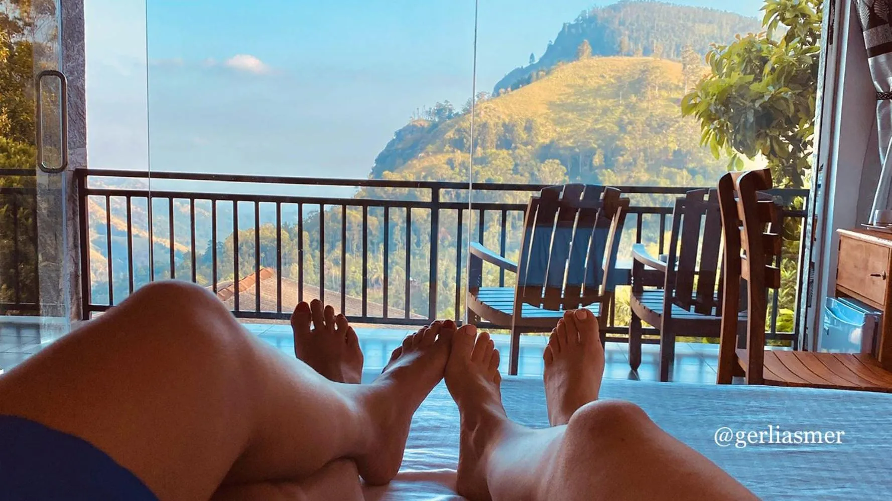 Mountain view in Paraiso Guest House