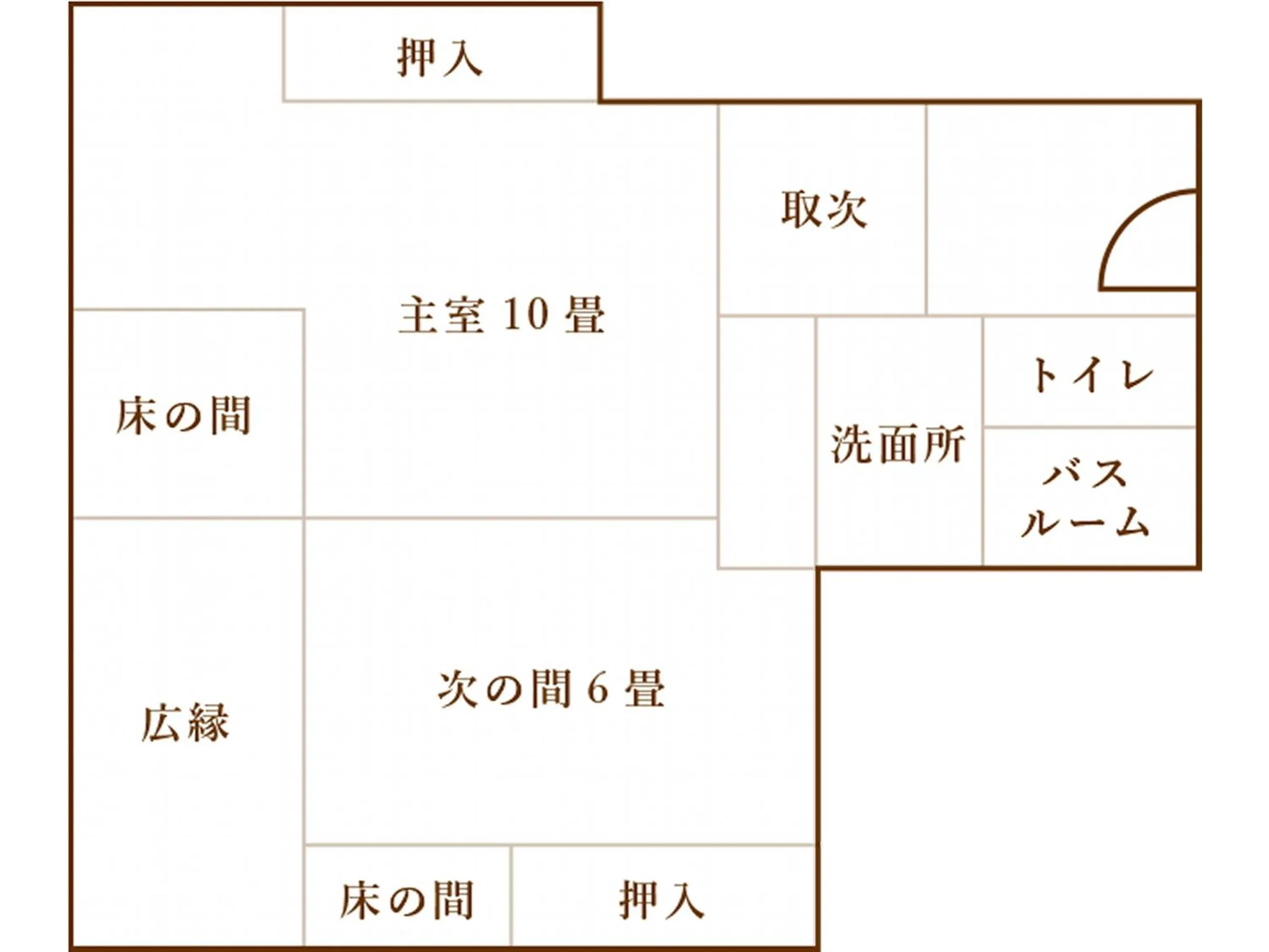 Photo of the whole room in Yamatoya Honten