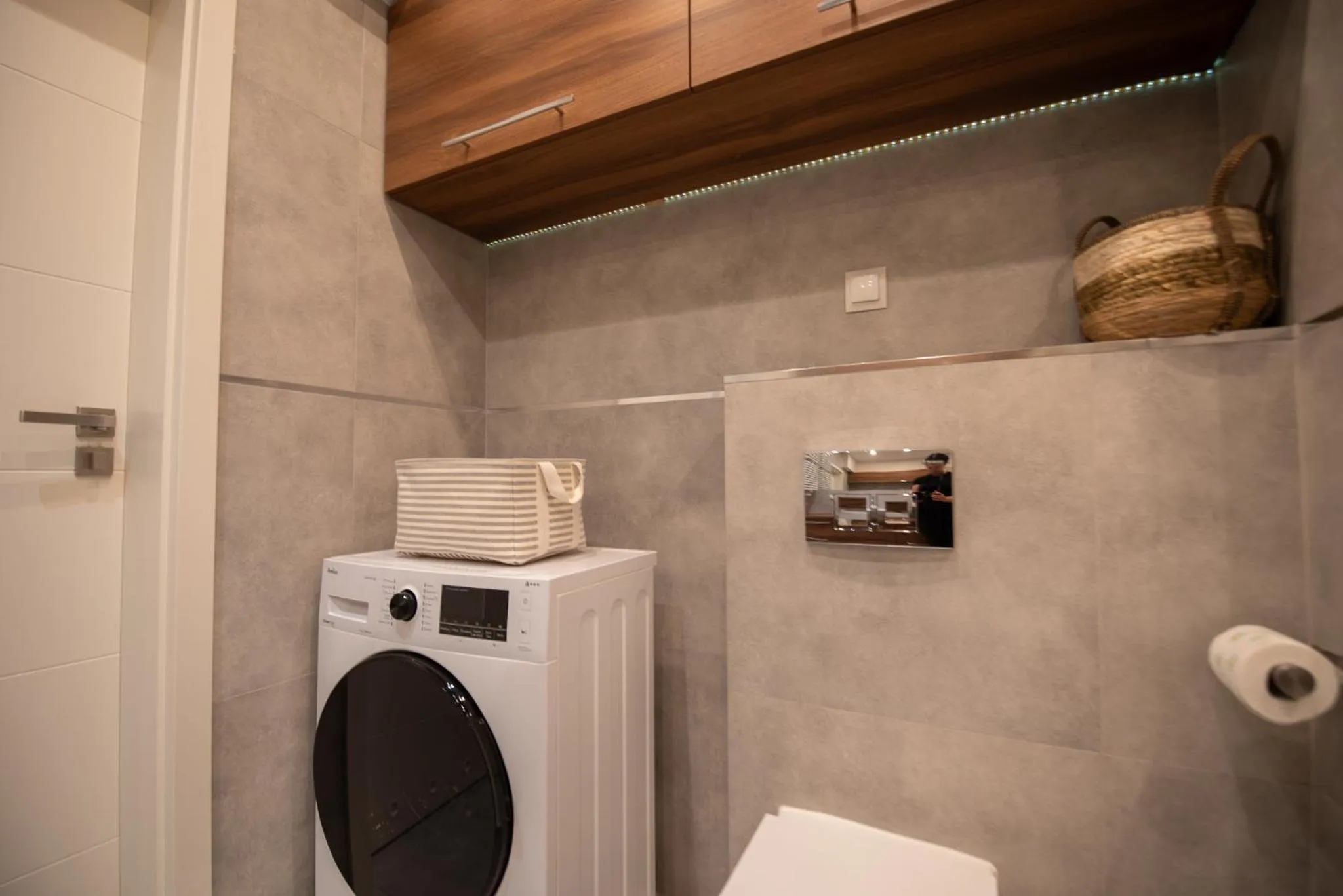 Bathroom in City Lights Apartments