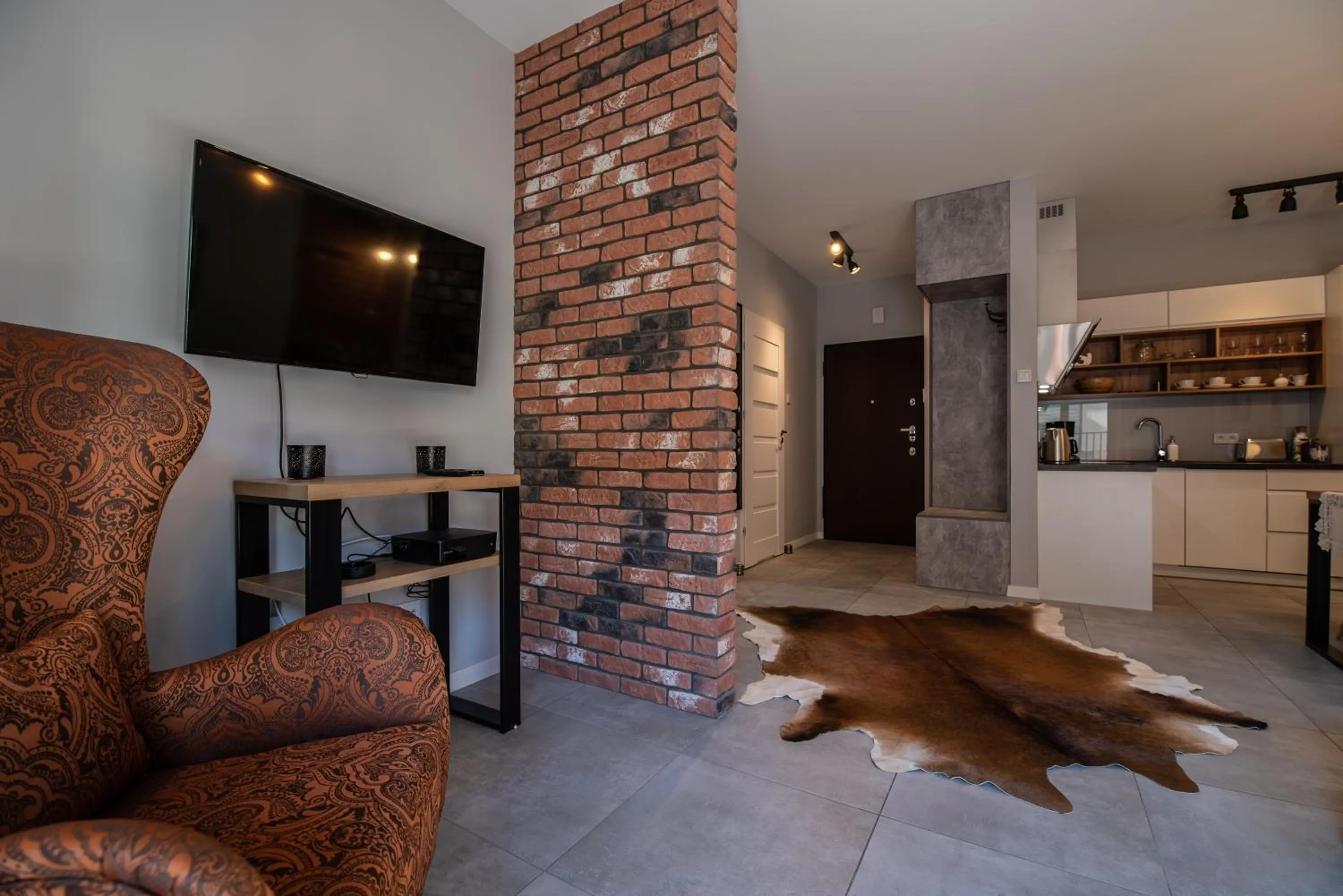 TV and multimedia in City Lights Apartments