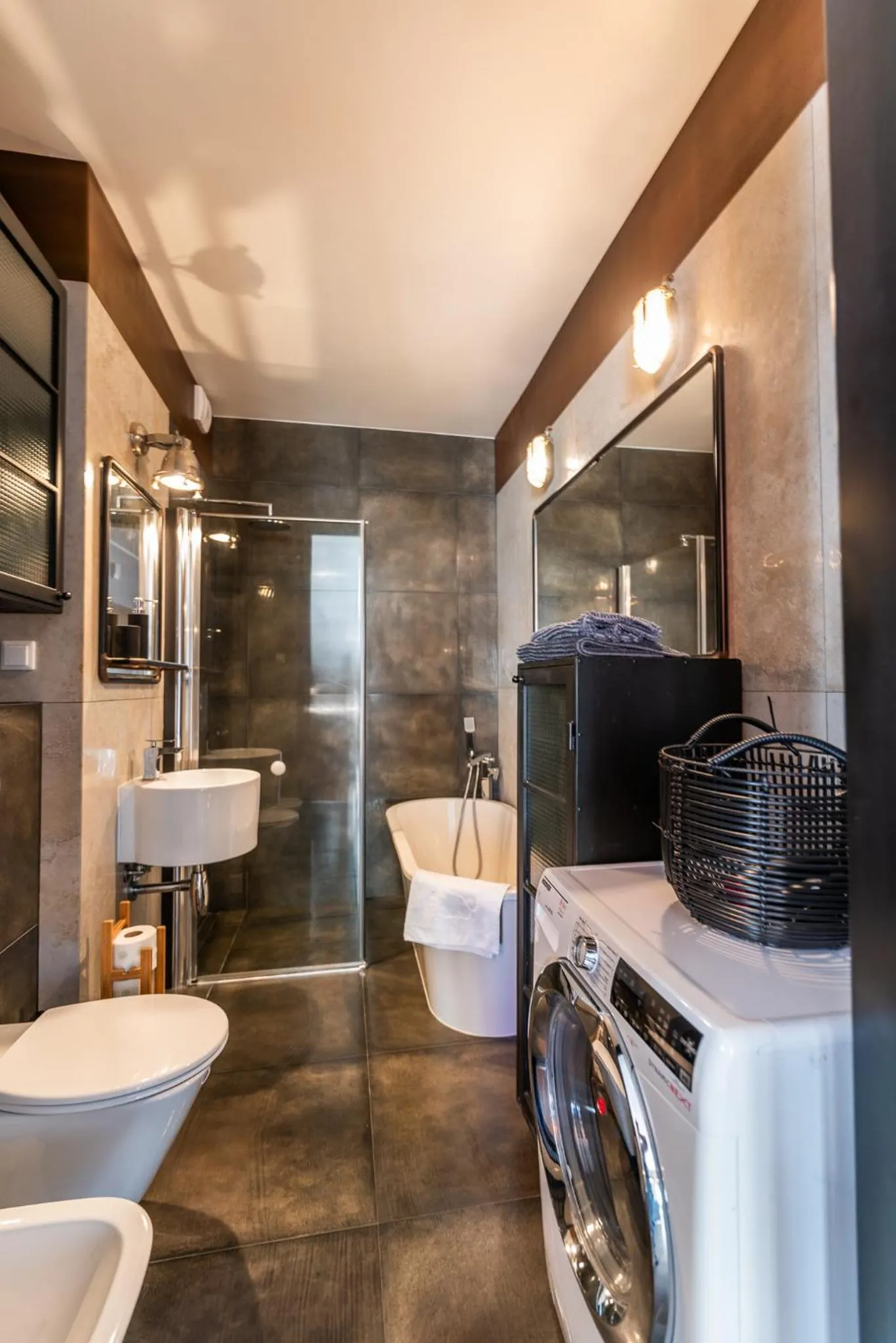 Bathroom in City Lights Apartments