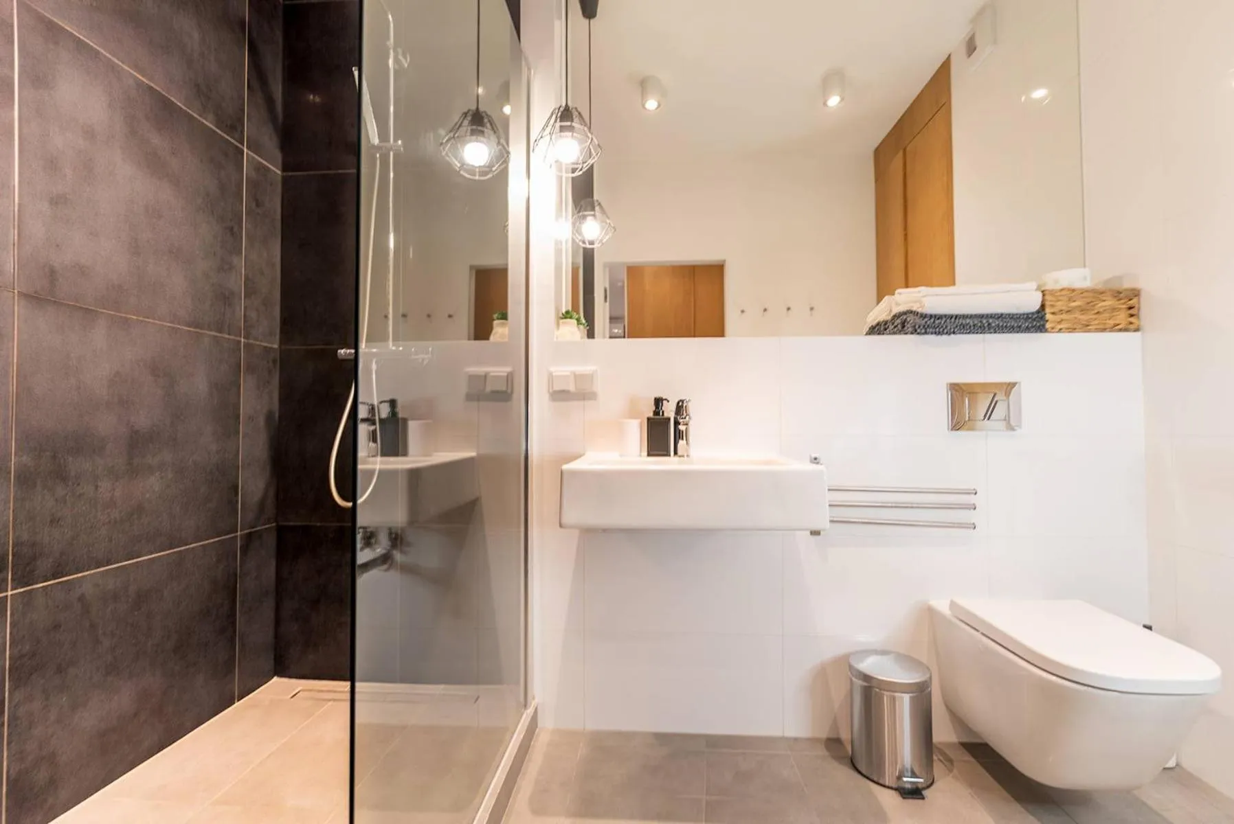 Bathroom in City Lights Apartments