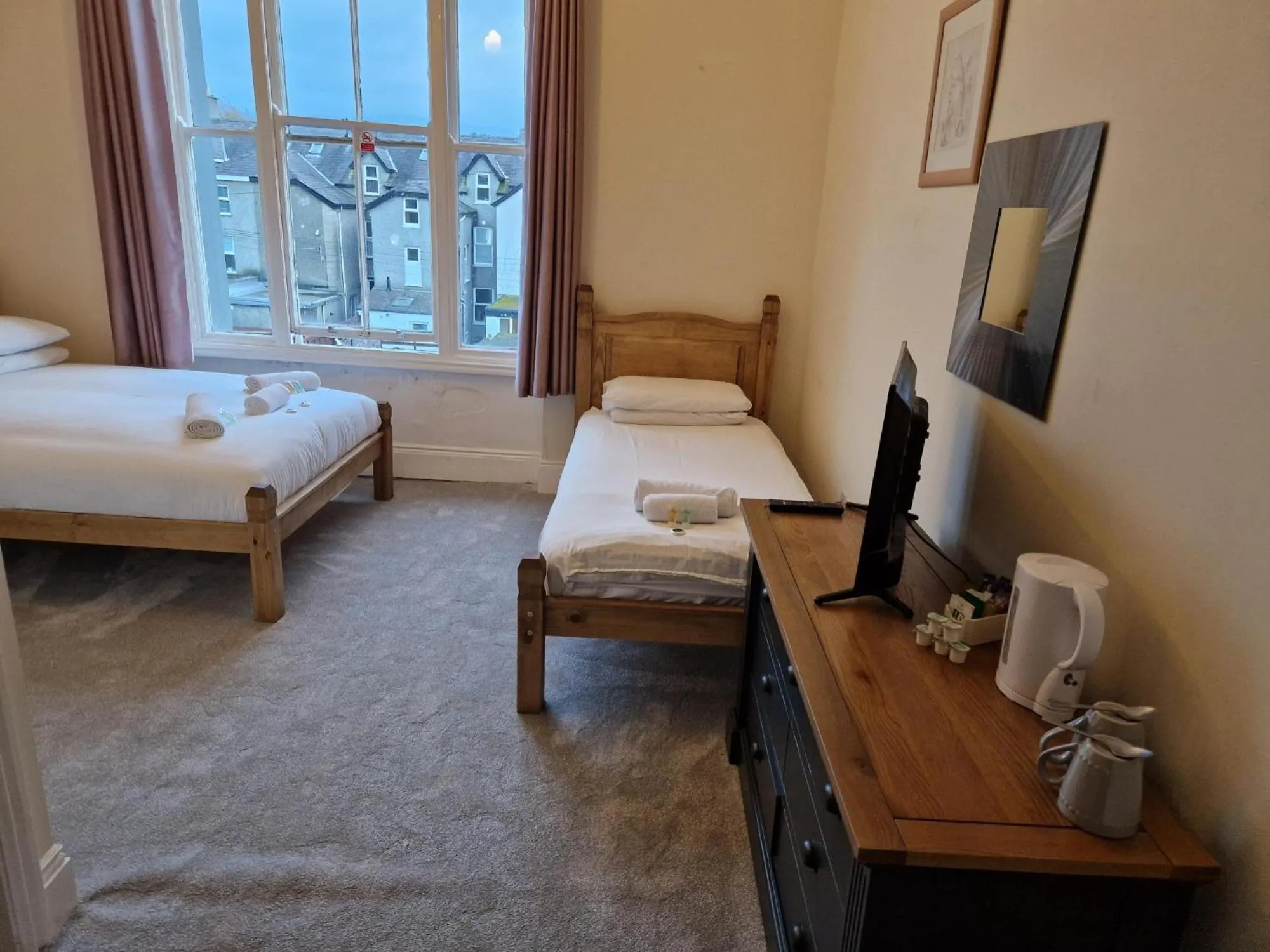 Bed in The Menai Hotel and Bar