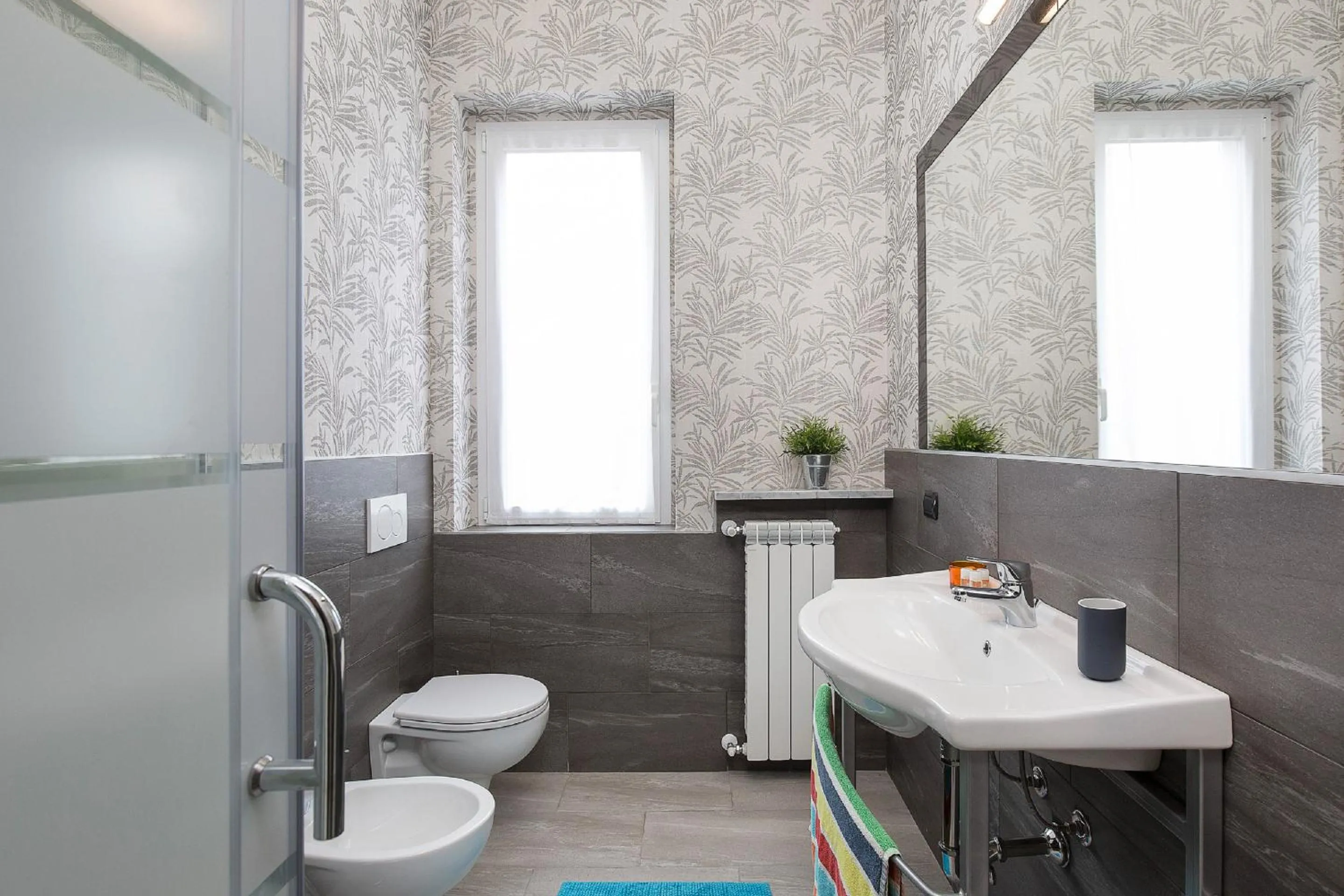 Bathroom in Bnbook Residence La Red